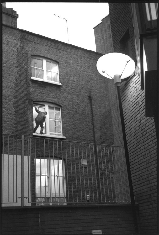 Second-story Man, Clerkenwell, London 2004