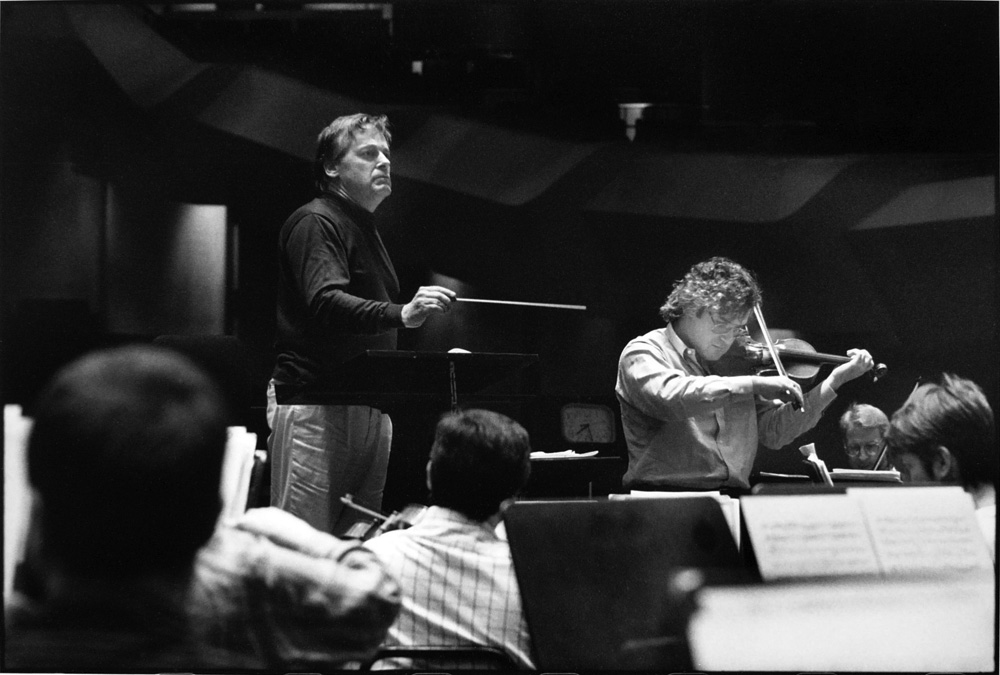 Lawrence Leighton Smith & Pinchas Zukerman, 1990