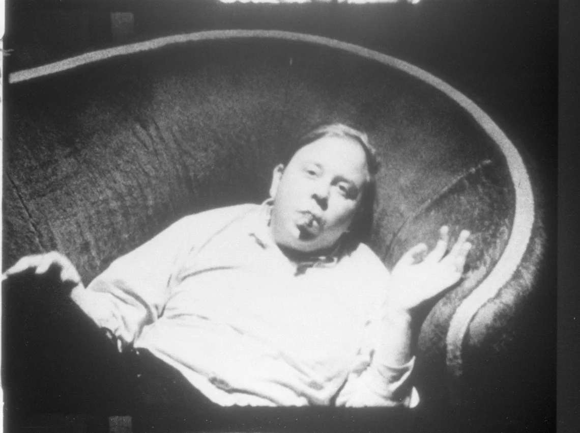 Andy Warhol (1928-1987), Henry Geldzahler , 1964. 16mm film, black-and-white, silent; 99 min. at 16 frames per second. Whitney Museum of American Art, New York; ©2015 The Andy Warhol Museum, Pittsburgh, PA, a museum of Carnegie Institute. All rights reserved. Image courtesy the Andy Warhol Film Project at the Whitney Museum of American Art