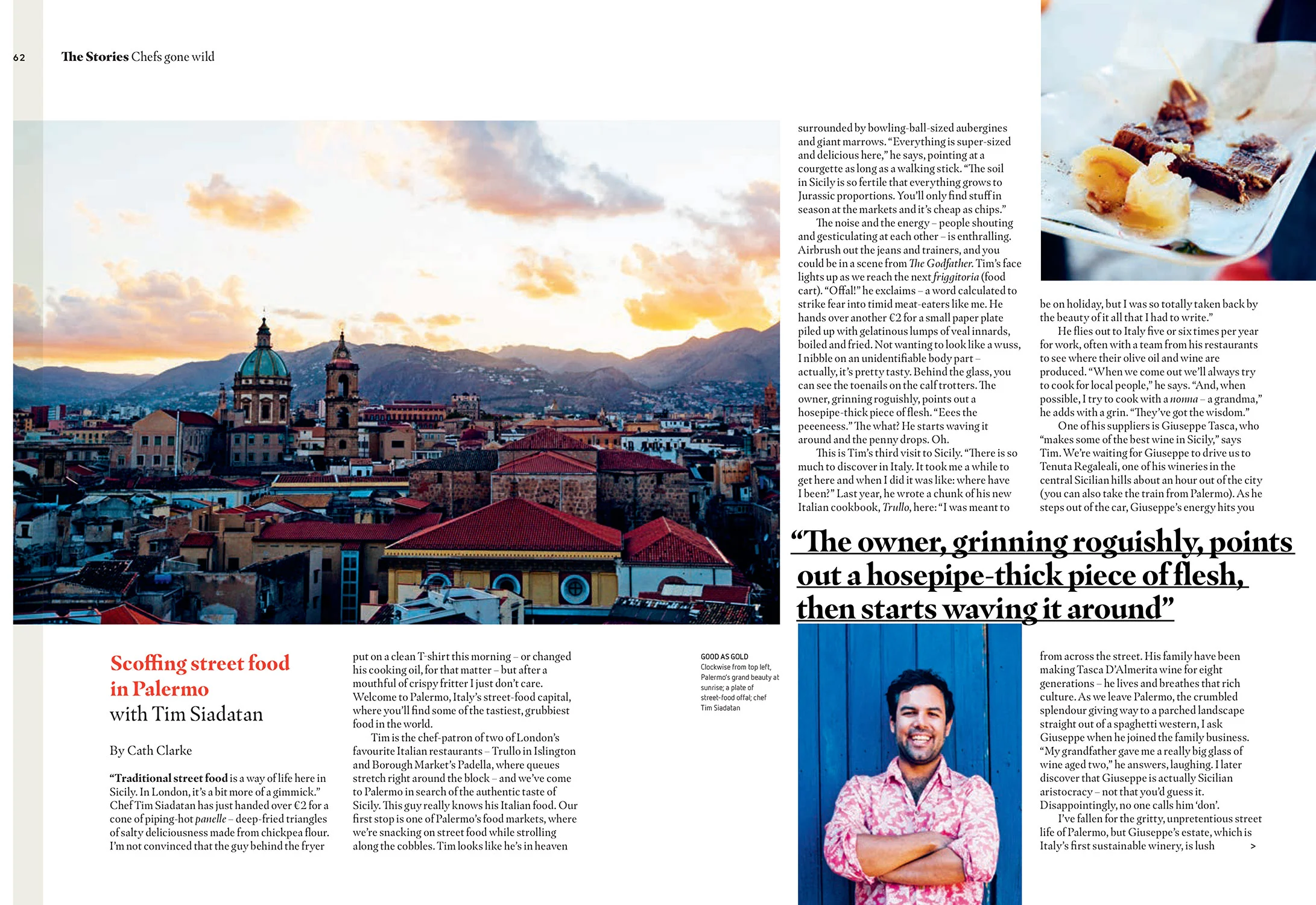 'Chefs Gone Wild' - easyJet Traveller November 2017 - photography