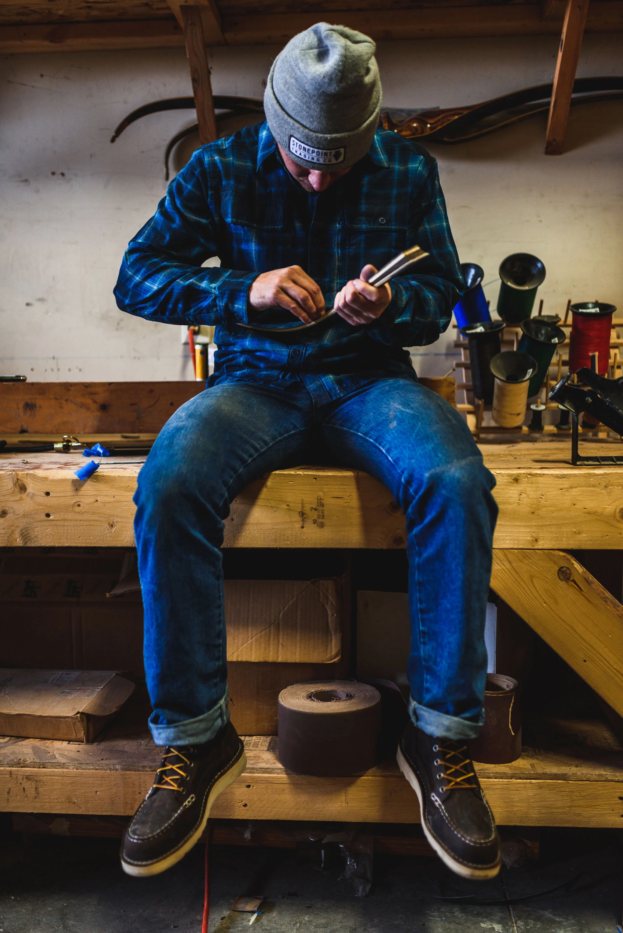 Shop Bull Run Moc Toe Boots