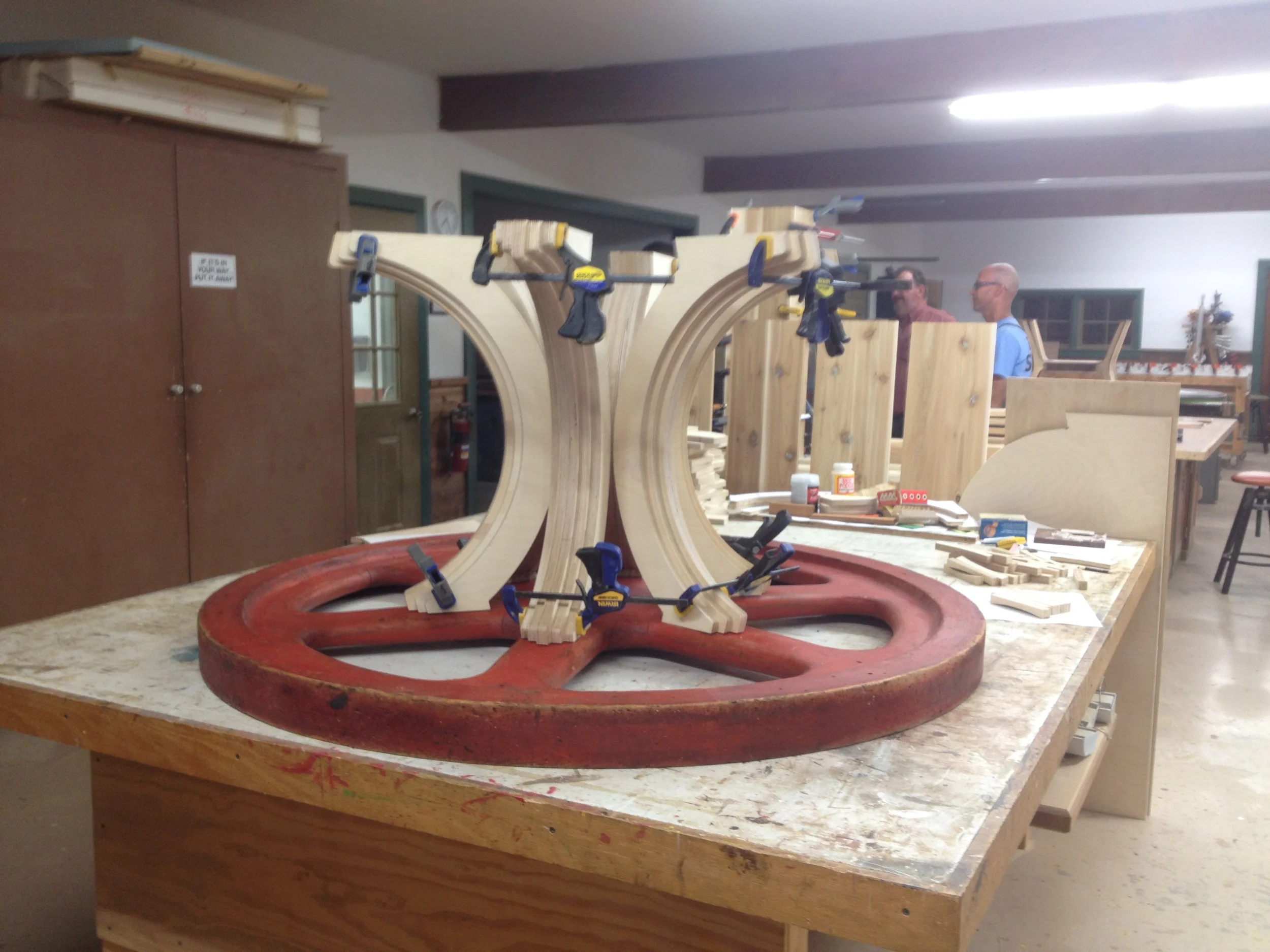 inverted table mock up