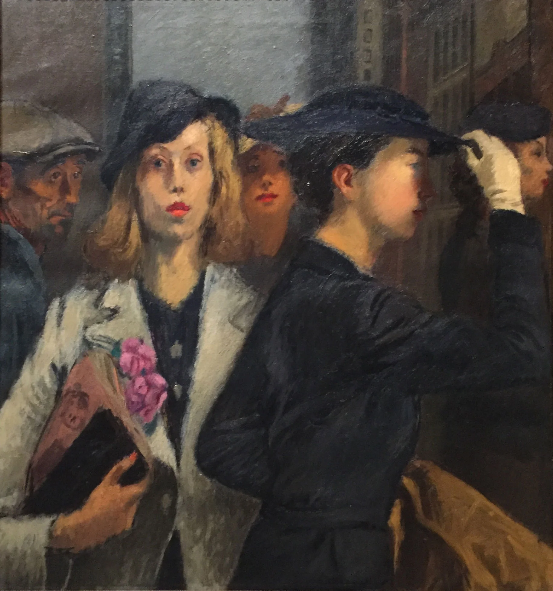 Raphael Soyer’s Office Girls 1936 (oil on canvas)