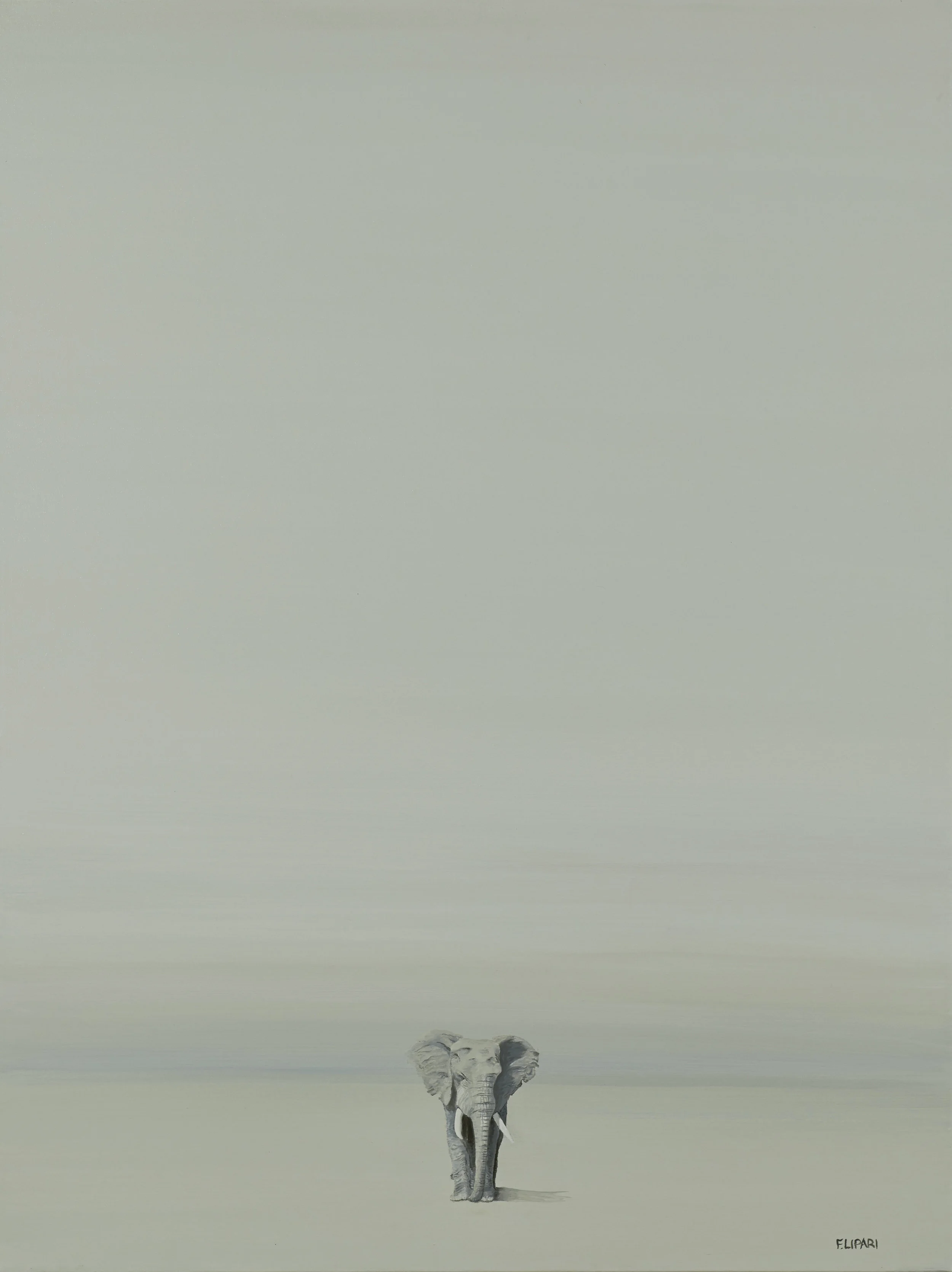   Life's End  | 2017, 30 x 40 acrylic on canvas.  