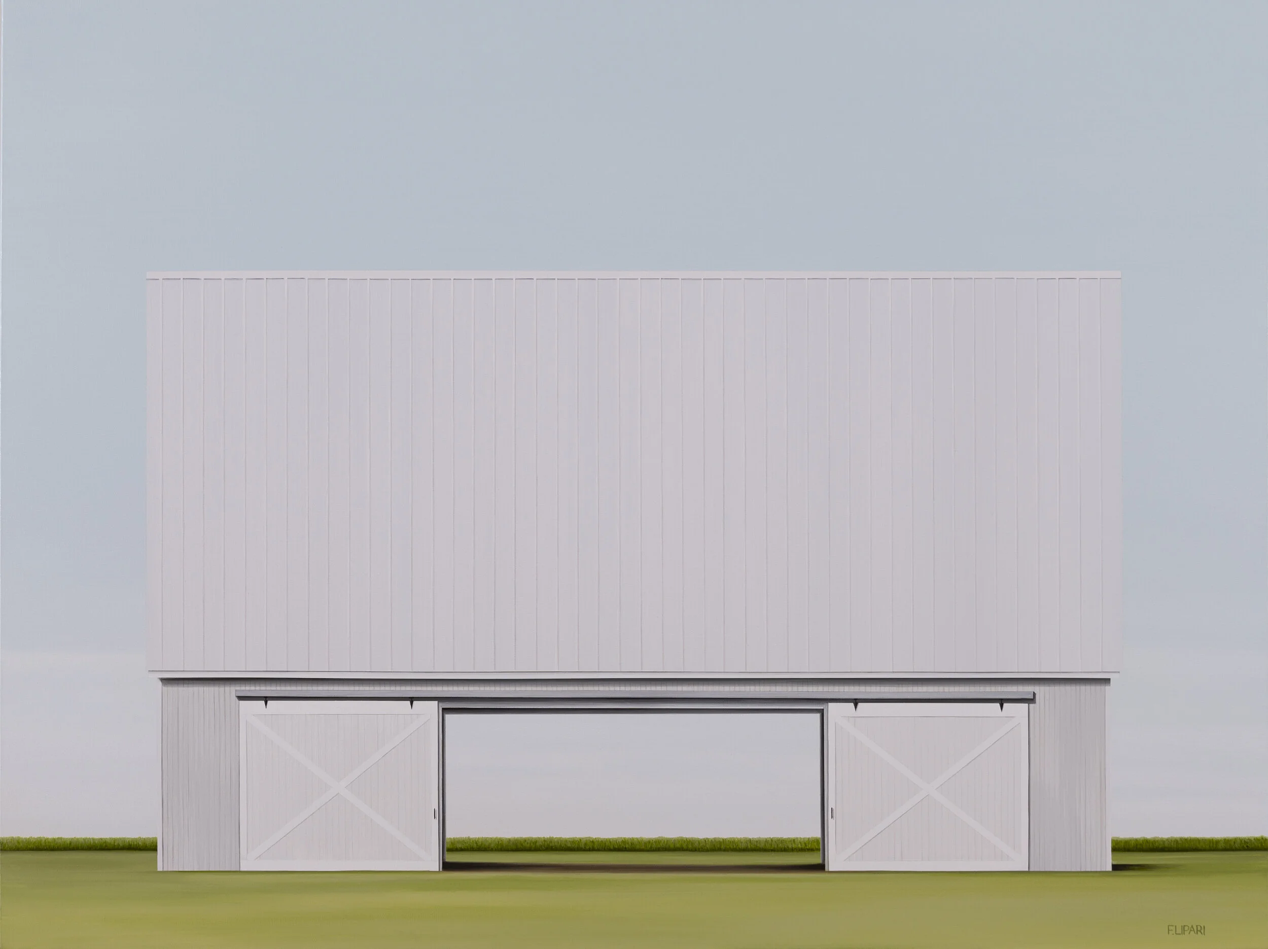   Clarity  | 2019, 36 x 48 acrylic and watercolor pencil on canvas. 