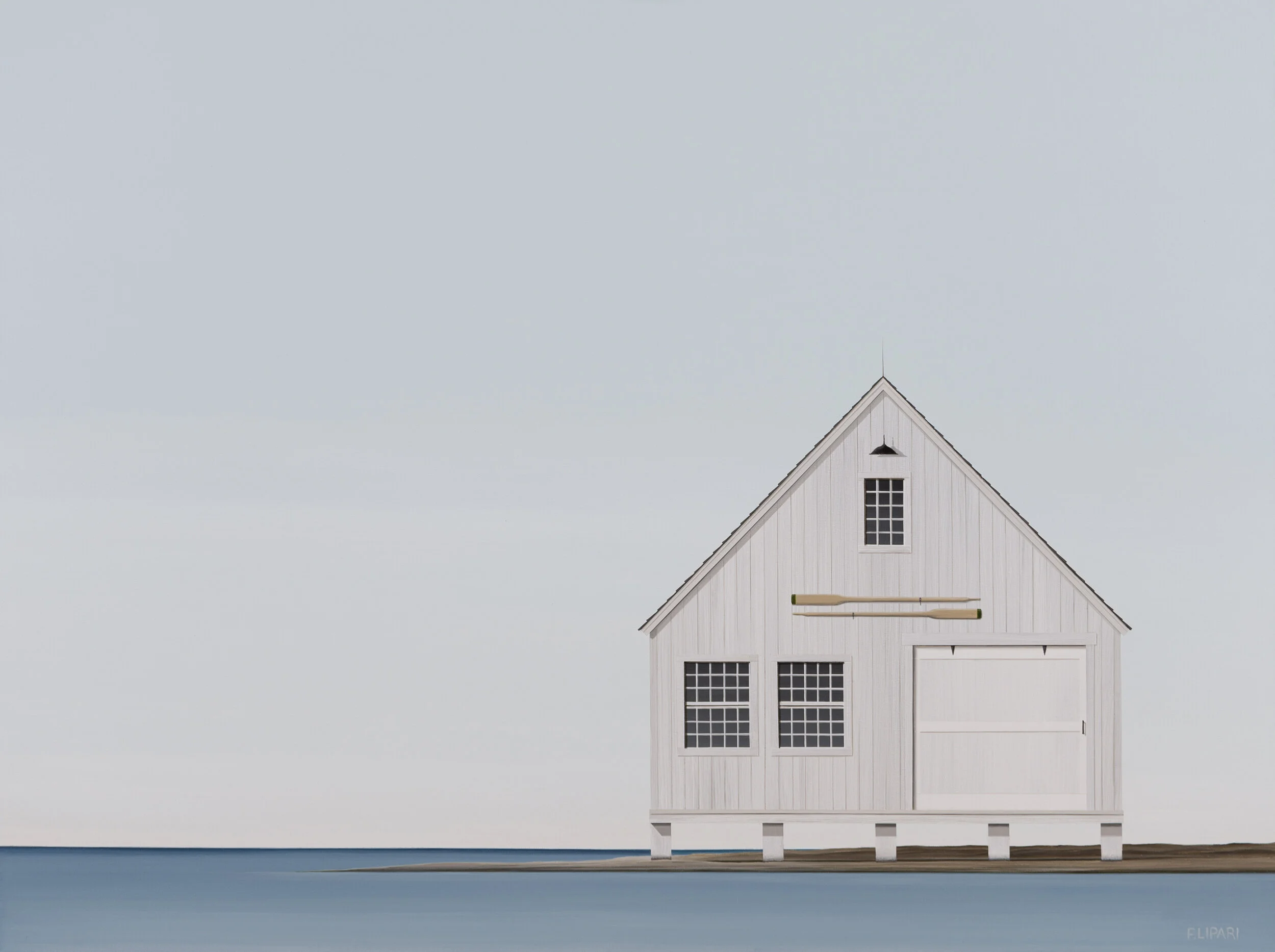   Idle  | 2020, 36 x 48 acrylic and watercolour pencil on canvas.  