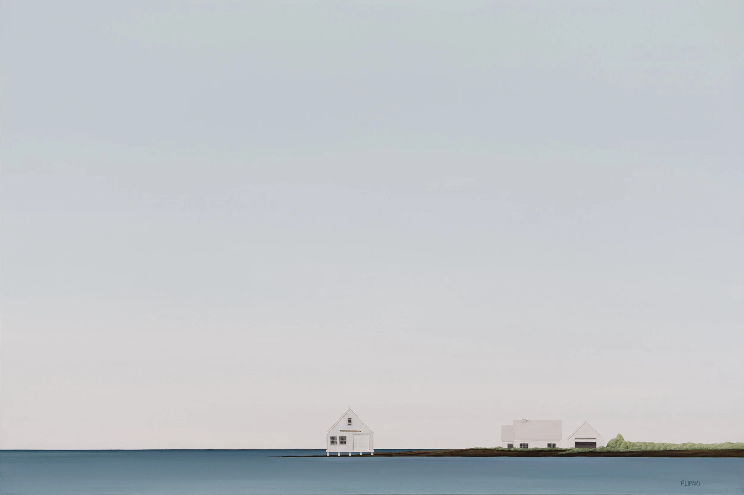   Entirety  | 2020, 32 x 48 acrylic and watercolour pencil on canvas. 