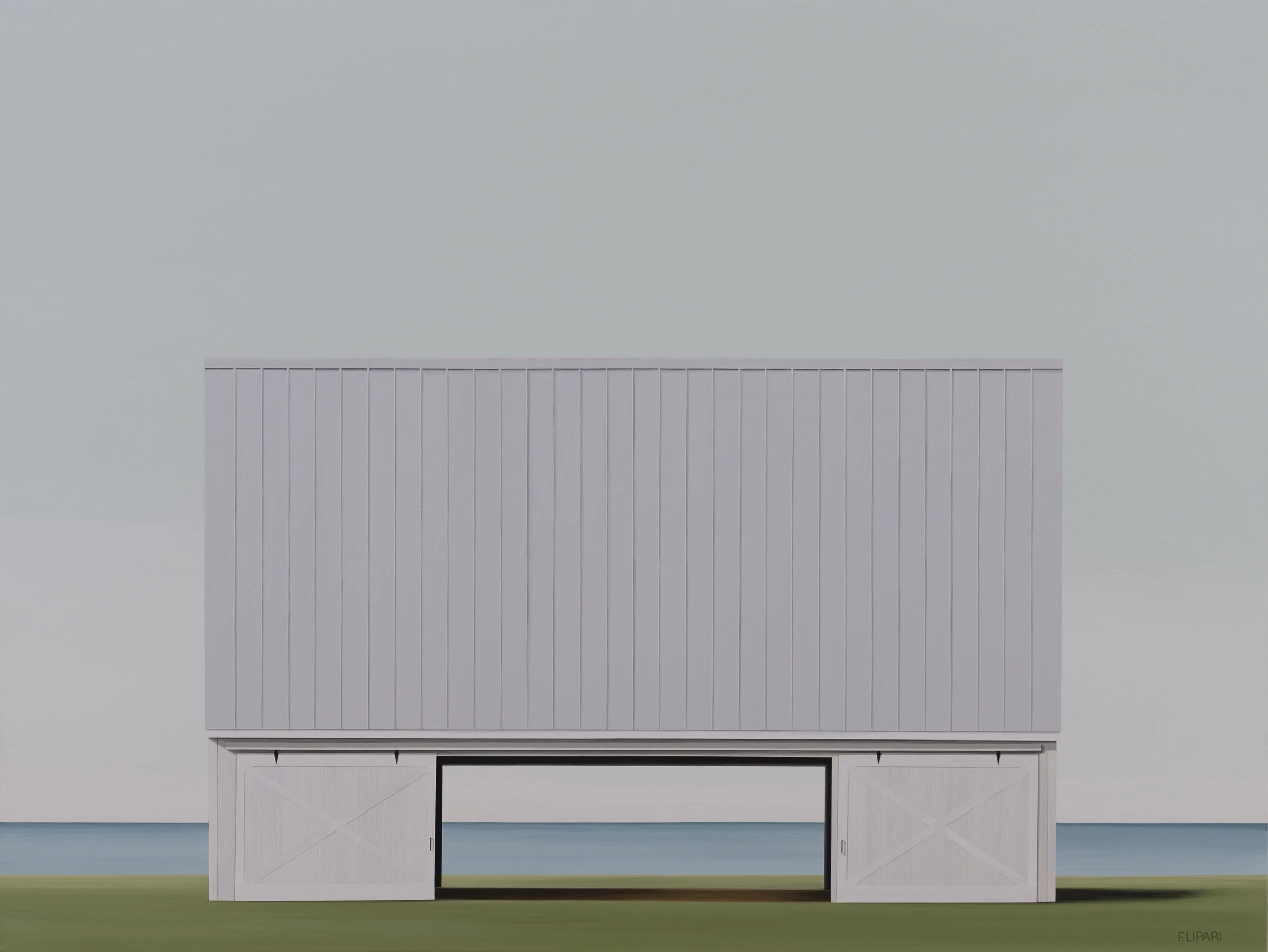   Endless  | 2020, 36 x 48 acrylic and watercolour pencil on canvas. 