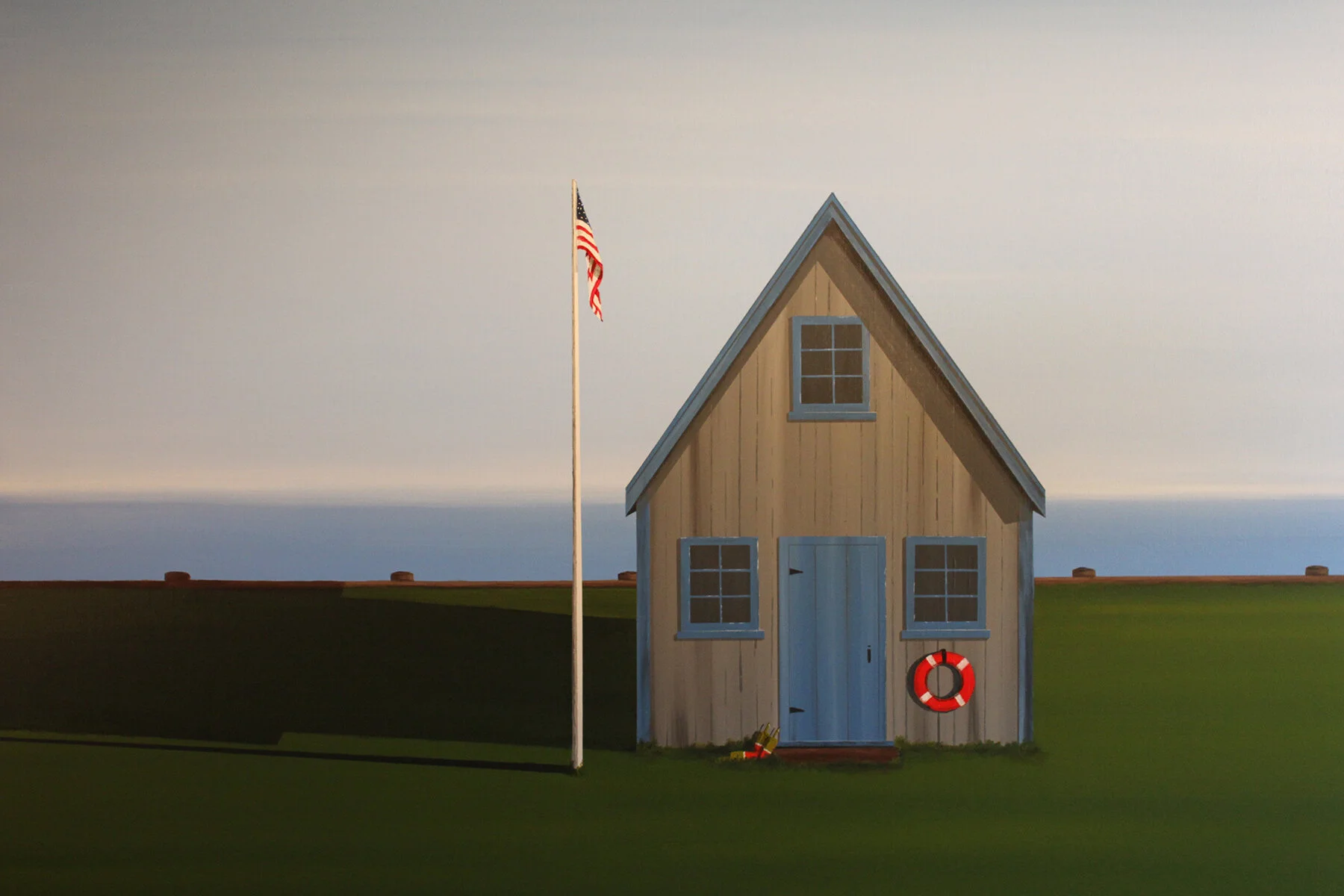   Gone Fishing  | 2013, 48 x 36 acrylic on canvas.  