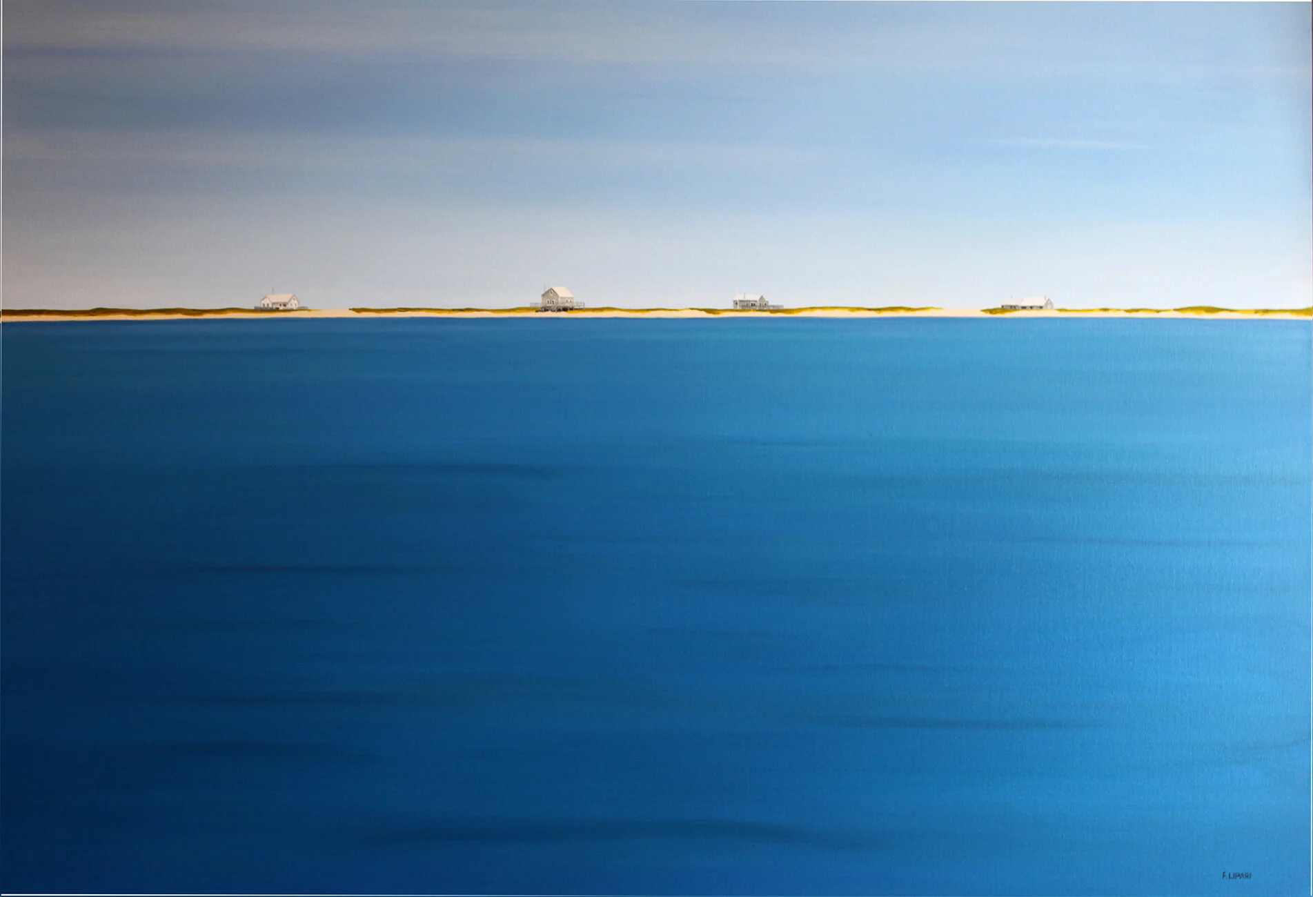   Neighbours  | 2013, 60 x 36 acrylic on canvas.  
