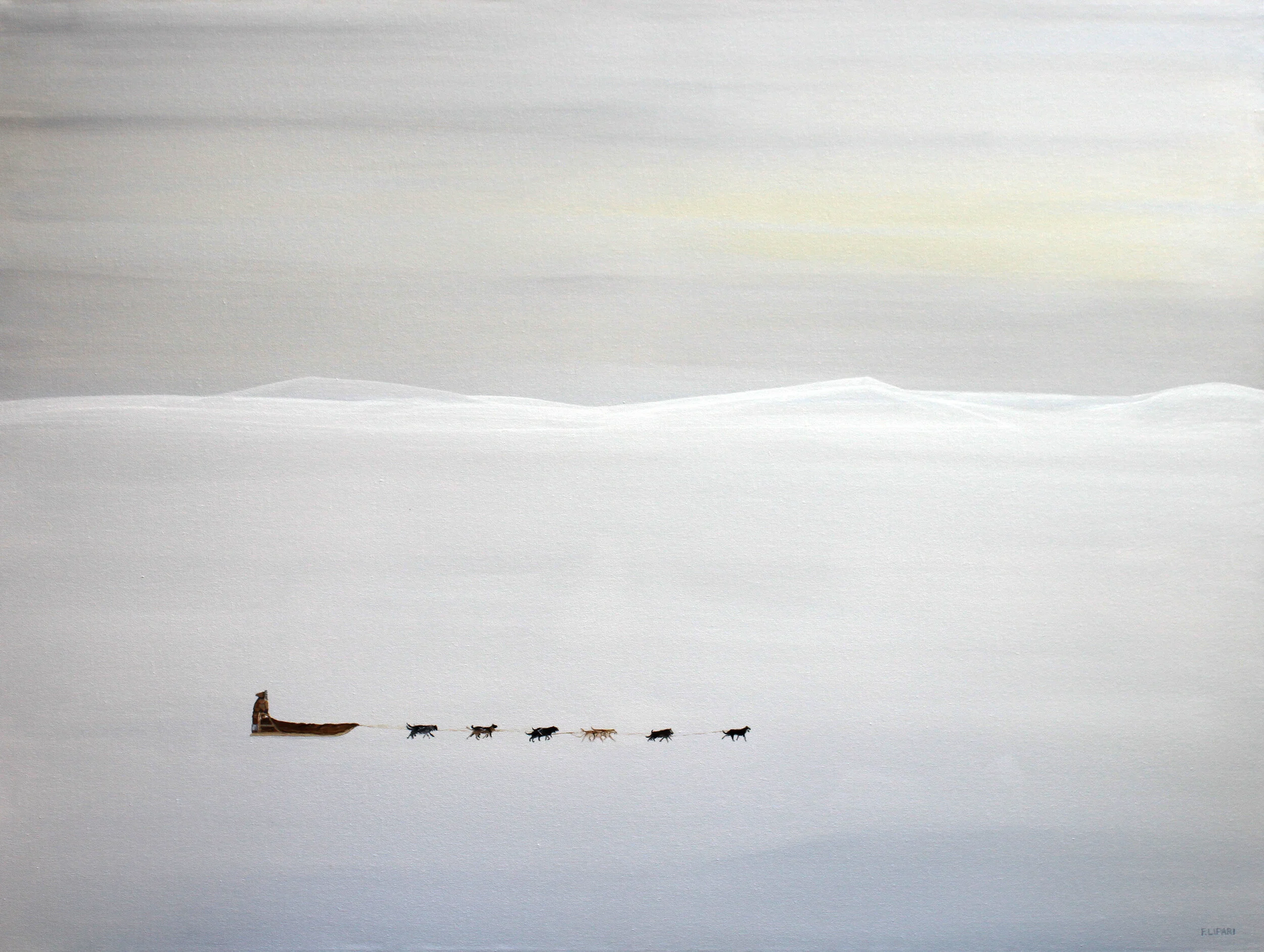  Coming Home  | 2013, 48 x 36 acrylic on canvas.  
