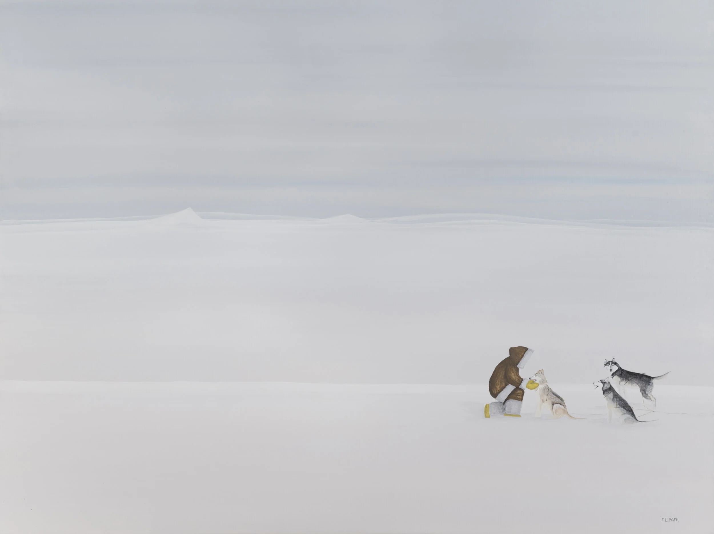      Kagelrarpok   | 2014, 48 x 36 acrylic on canvas.    