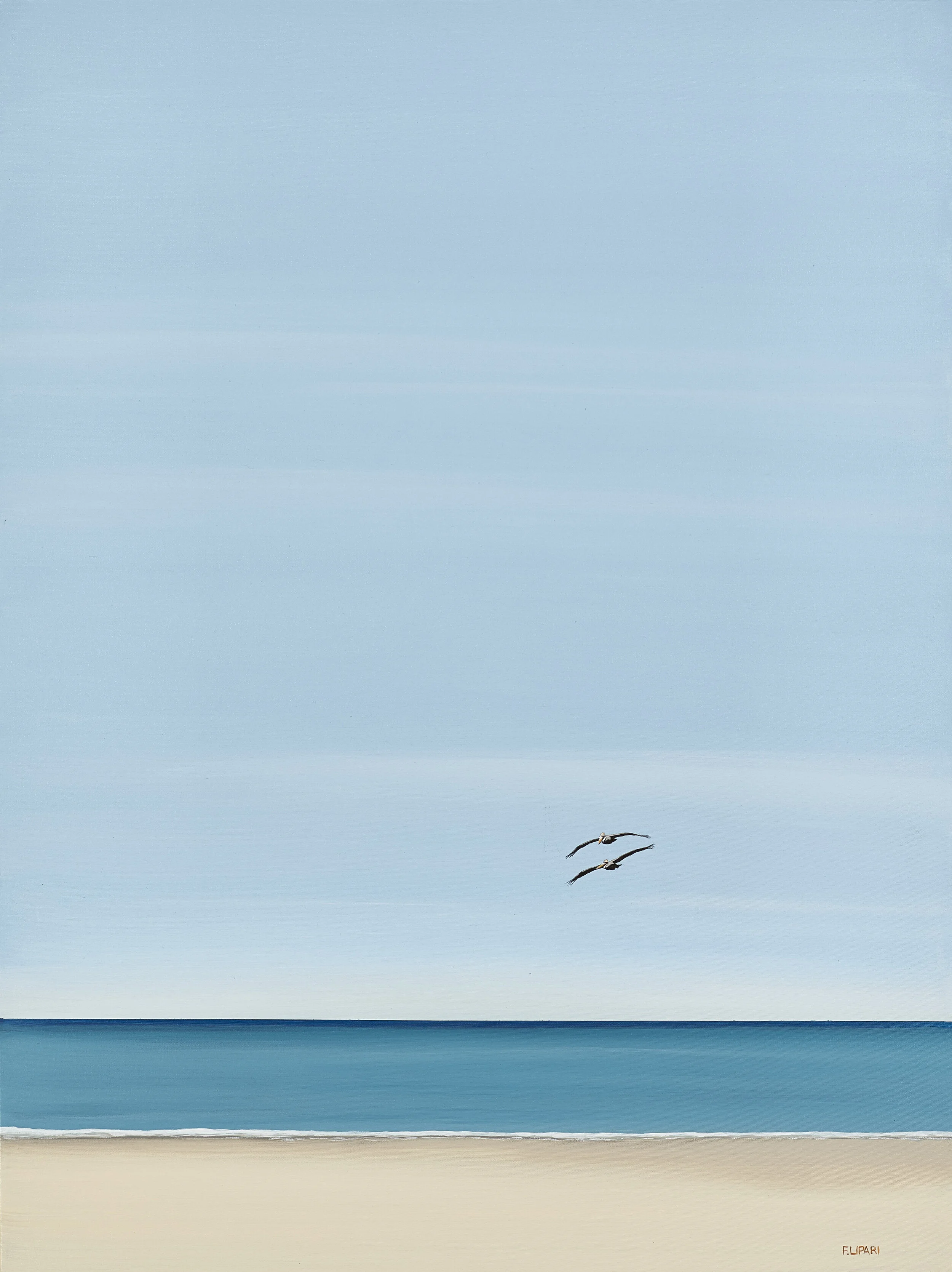   Delray Flyby  | 2015, 30 x 40 Acrylic on canvas 