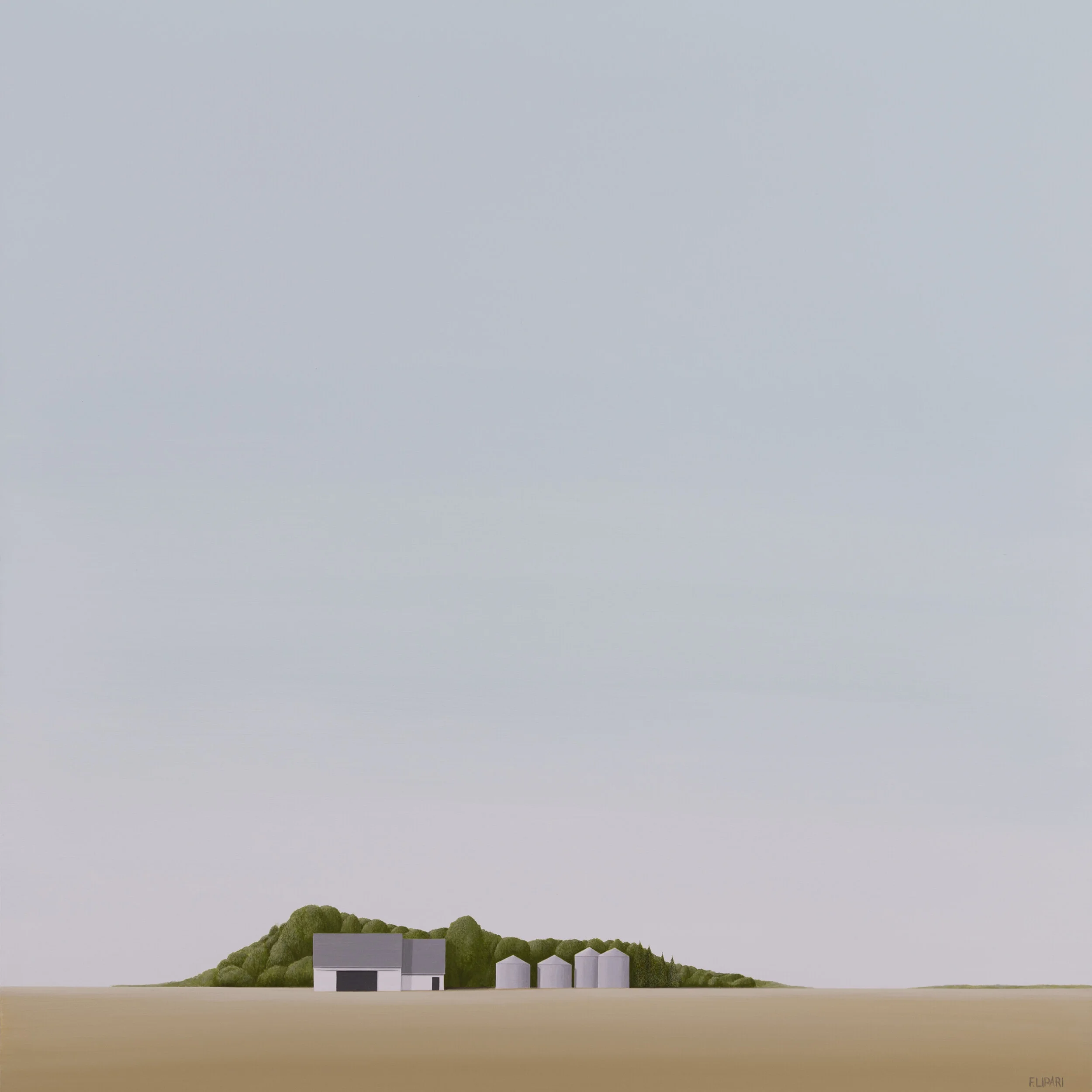   Shielded  | 2020, 40 x 40 acrylic on canvas  