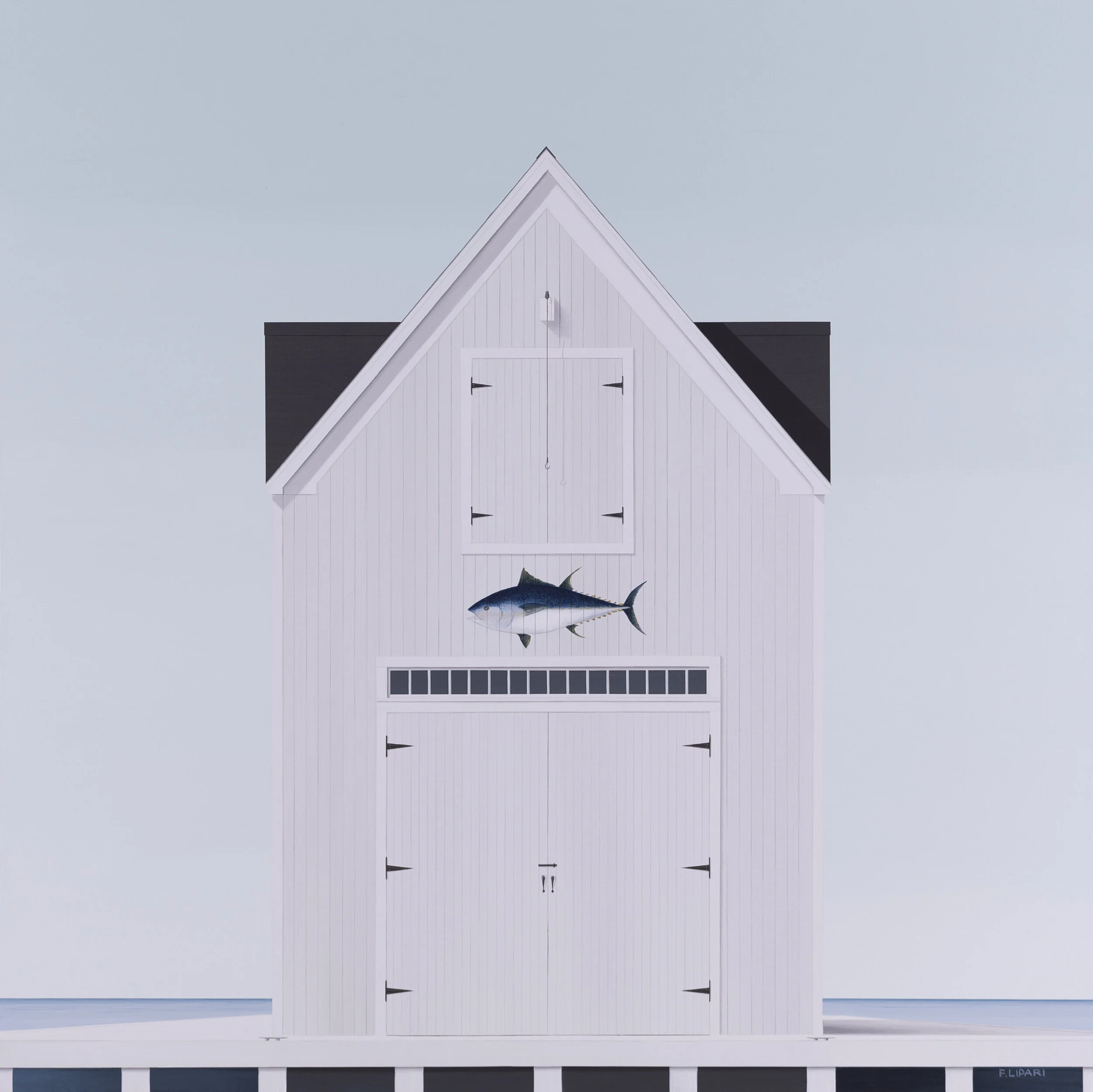   Weight Station  | 2021, acrylic and watercolour pencil on canvas 