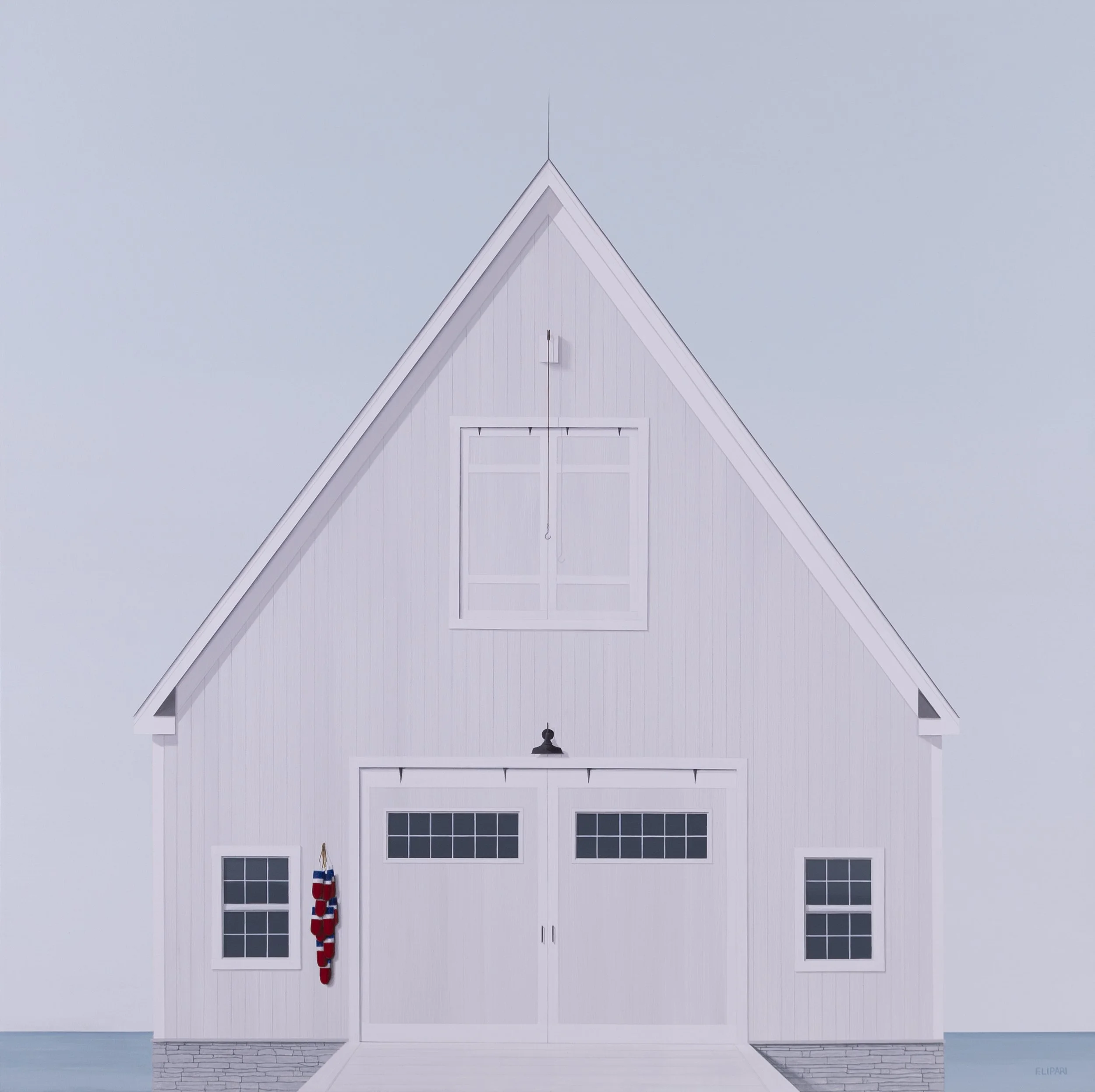   Independence |  2022, 40 x 40  acrylic and watercolour pencil on canvas 