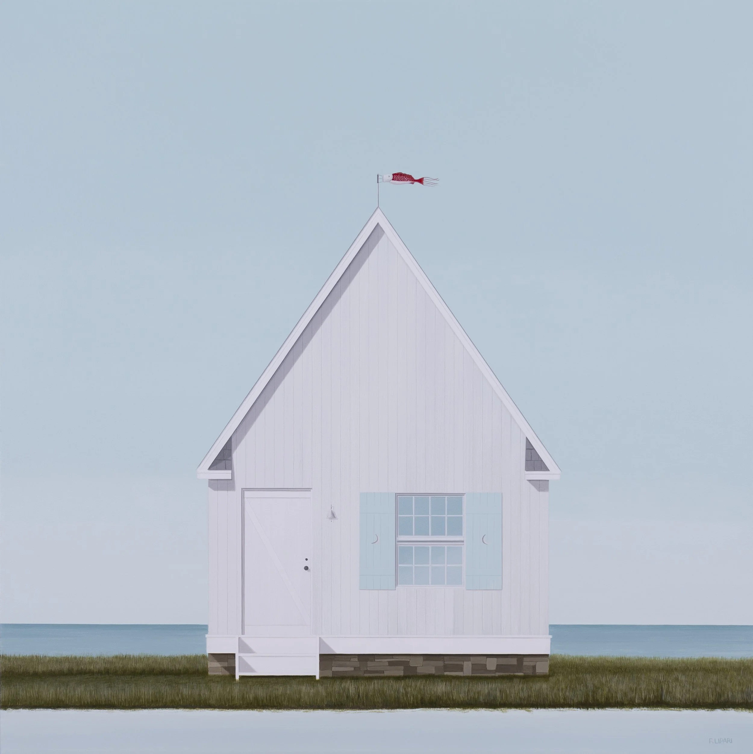   Eden  |   40 x 40 acrylic and watercolor pencil on canvas 