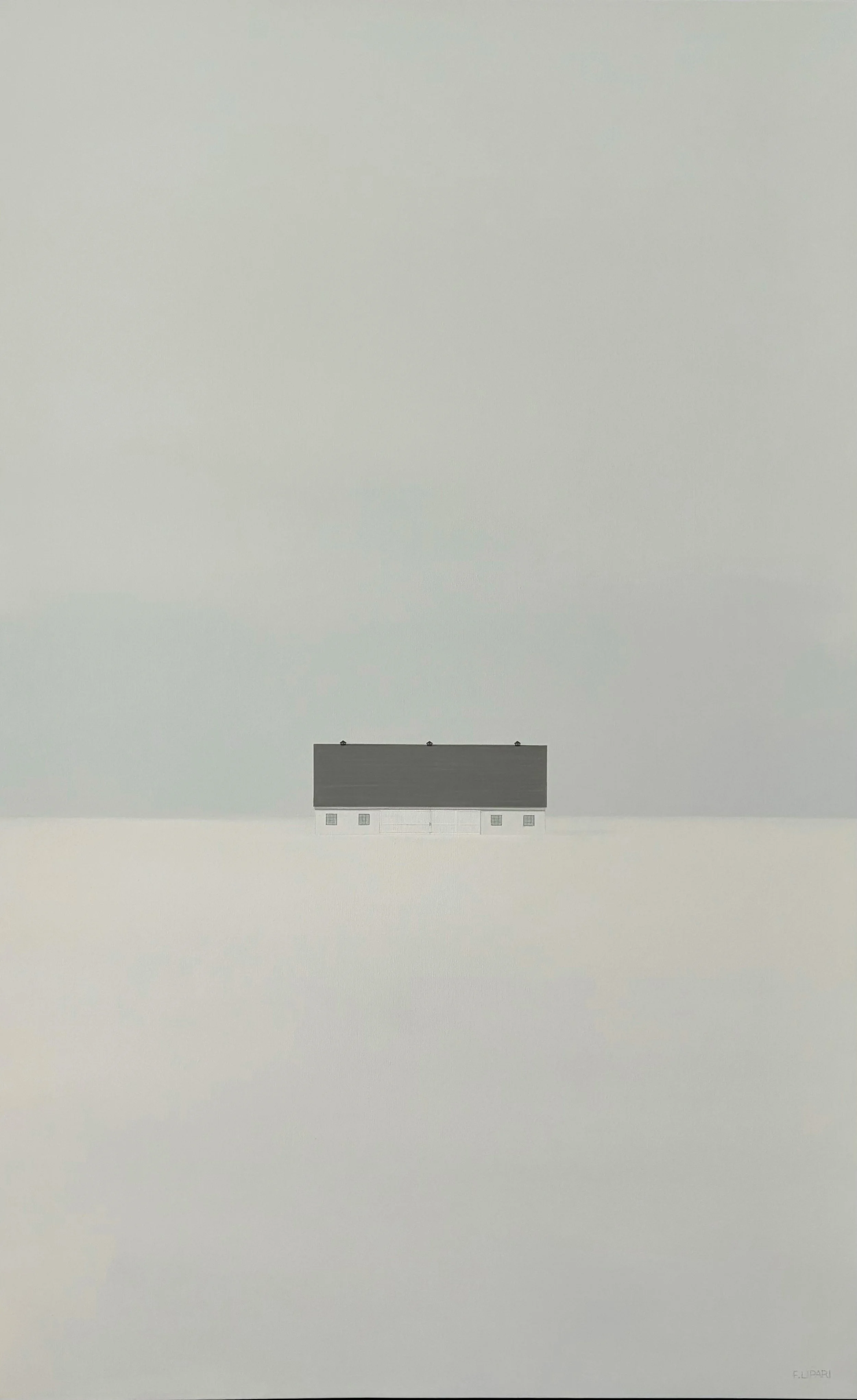   Quiescent  |  2023, 30 x 48 acrylic and watercolor pencil on canvas 