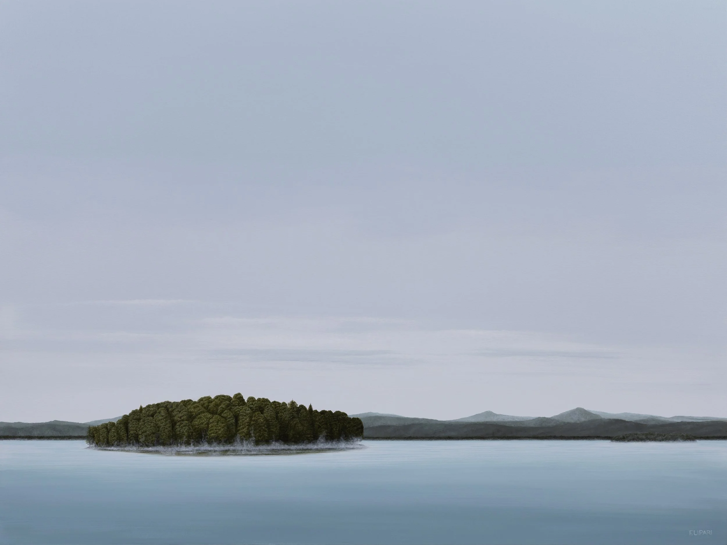   Nittauke  (My Land) | 36 × 48 acrylic on canvas  