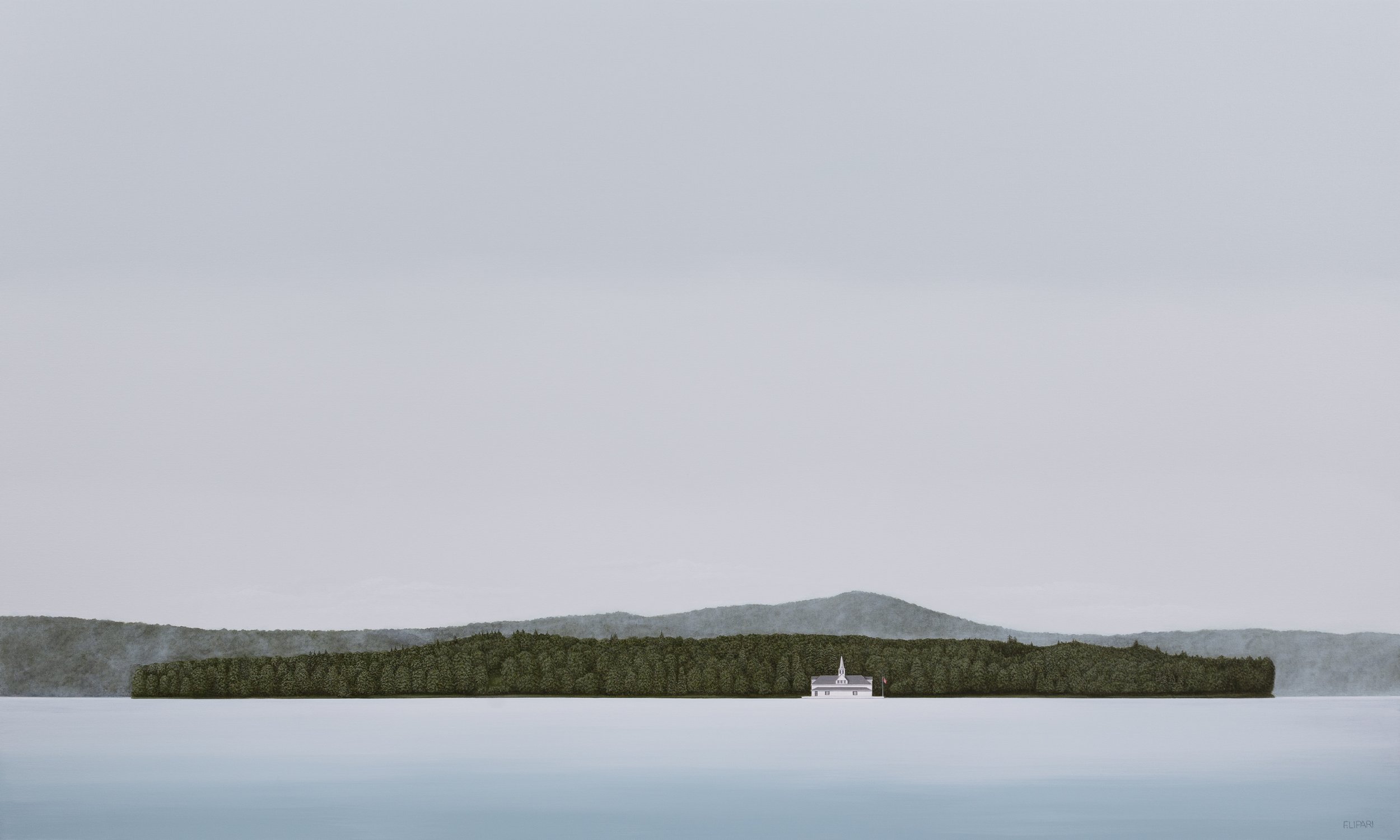   Province Island  |  36 × 60 acrylic on canvas  