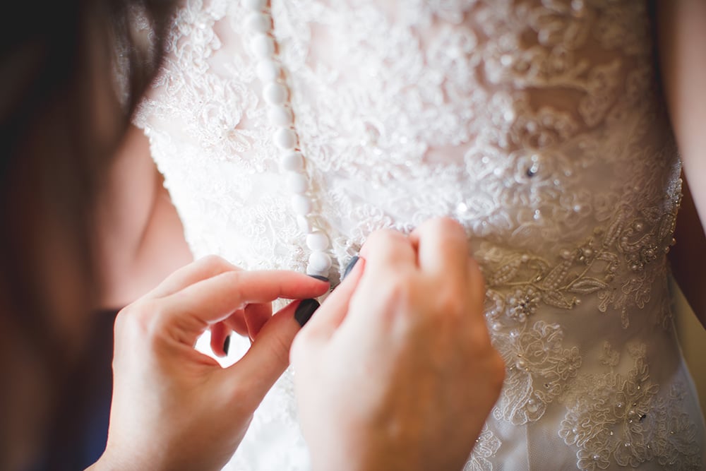Hint: It has nothing to do with your wedding dress.