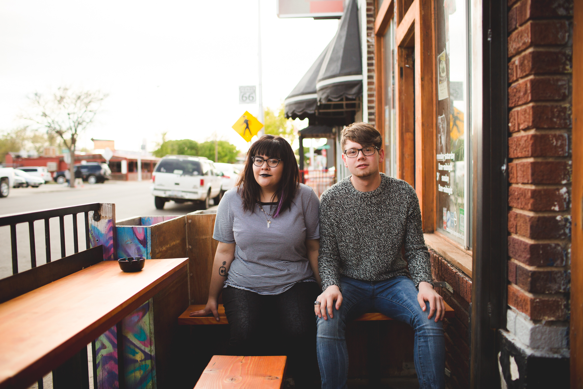 We even got a couple of shots of Bodie and his best friend at the 806. 