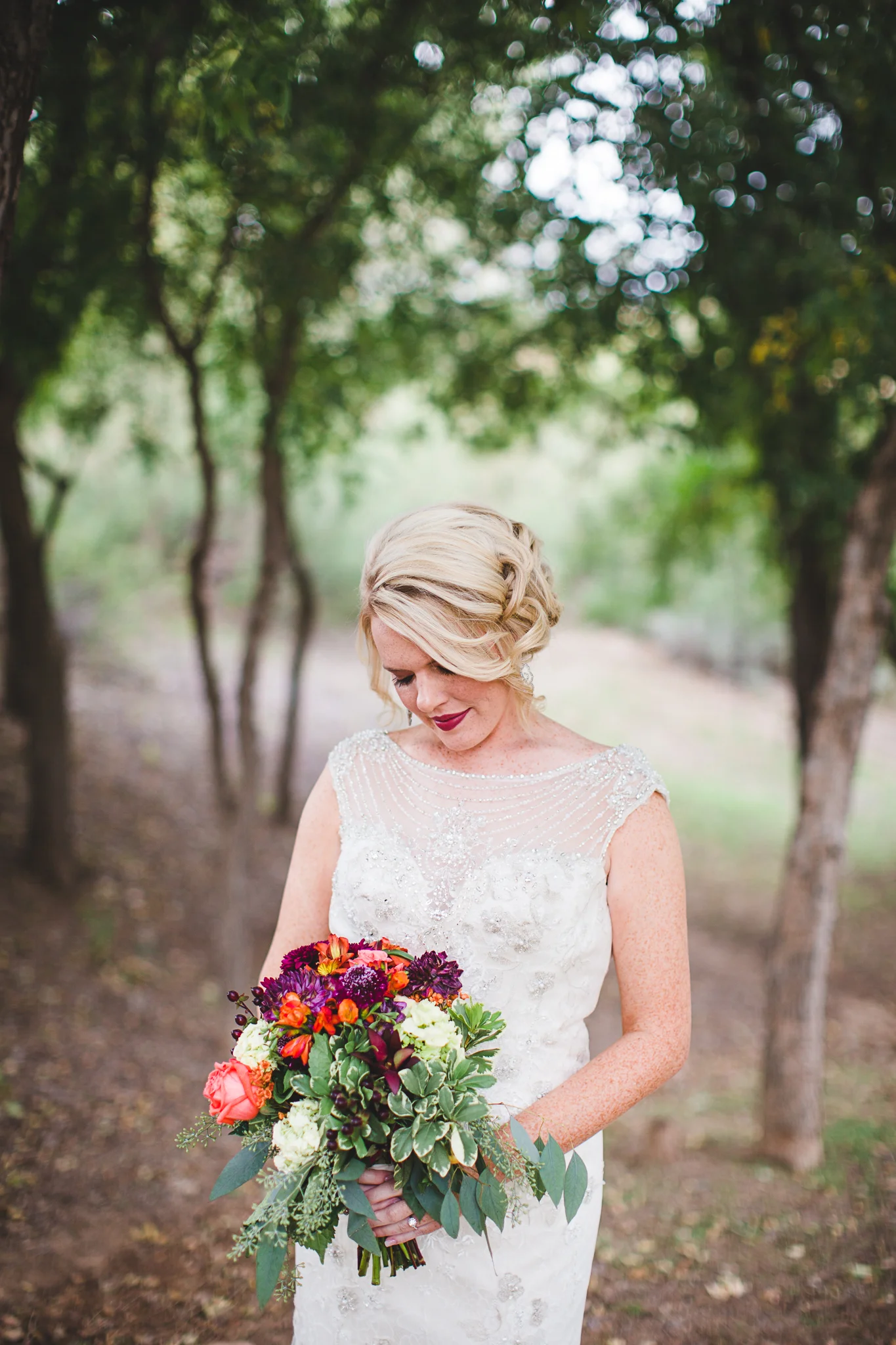 Heather + Dan | Classic Fall Wedding at Three Falls Cove 