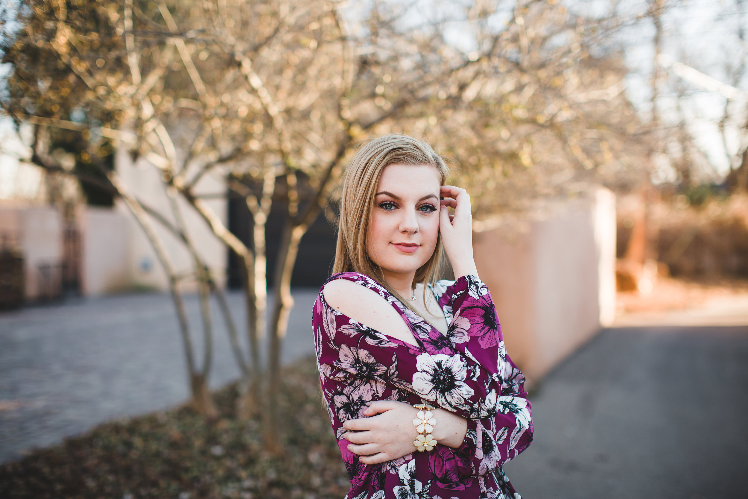Elise | Downtown Amarillo Senior Photo Session