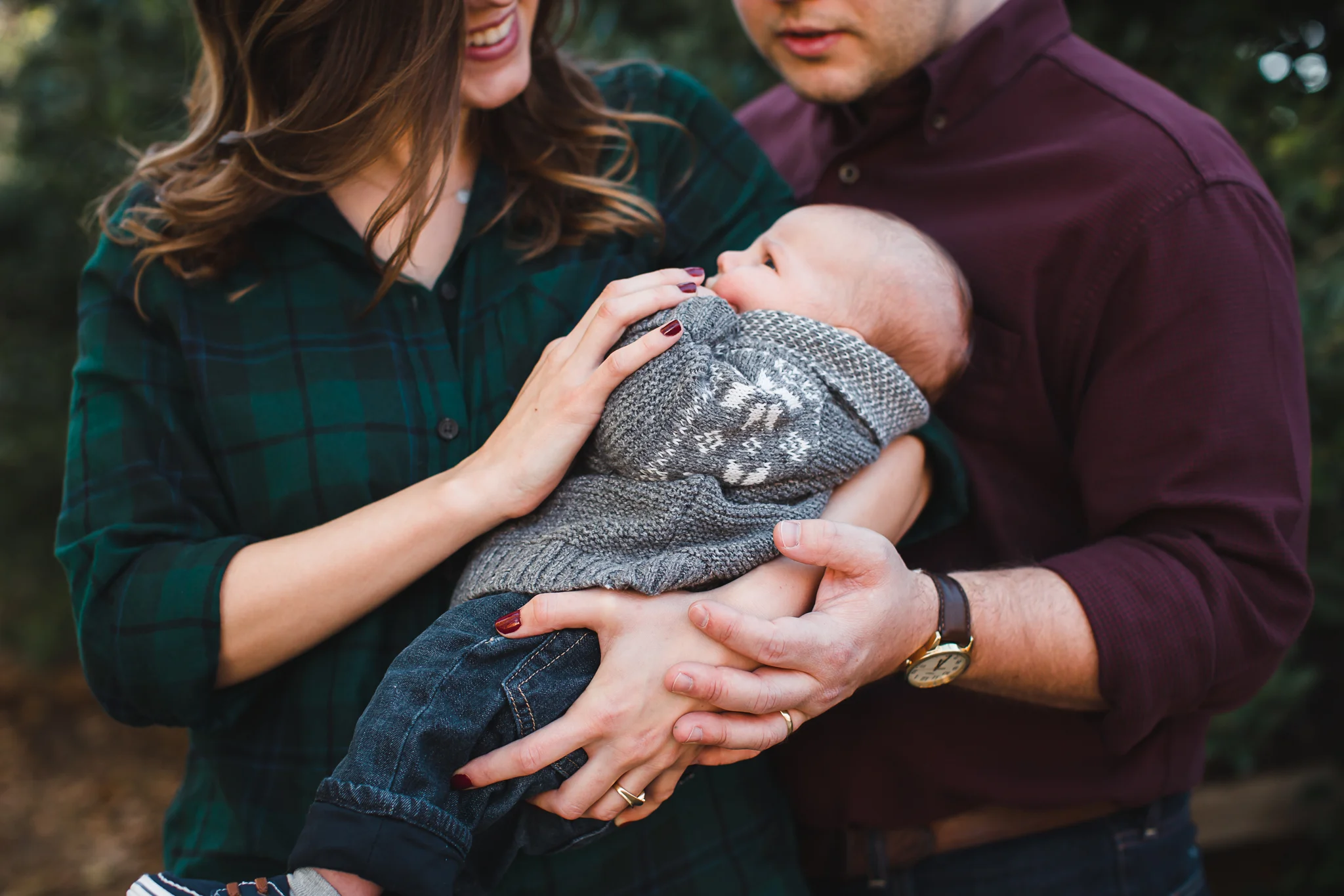 The Latimer's | Family + Newborn Photos in Wolflin