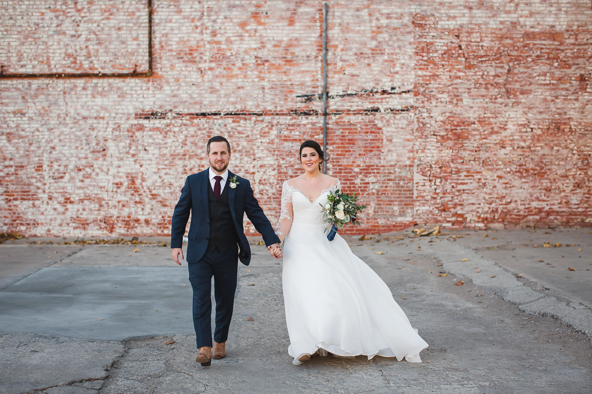 Leah + Tristan | Elegant Wedding at St. Hyacinth in Amarillo