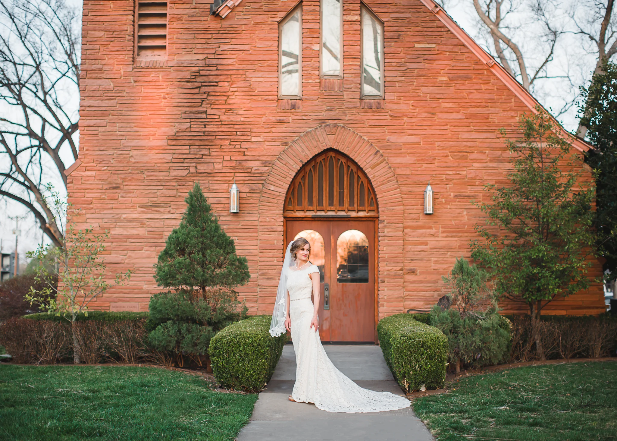 Alyssa | Bridal Photos at Joseph A. Hill Memorial Chapel