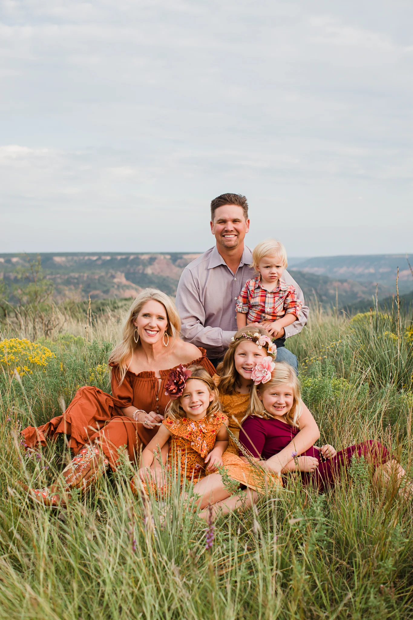 The Lindsey Family | Colorful Fall Family Photos in Palo Duro Canyon