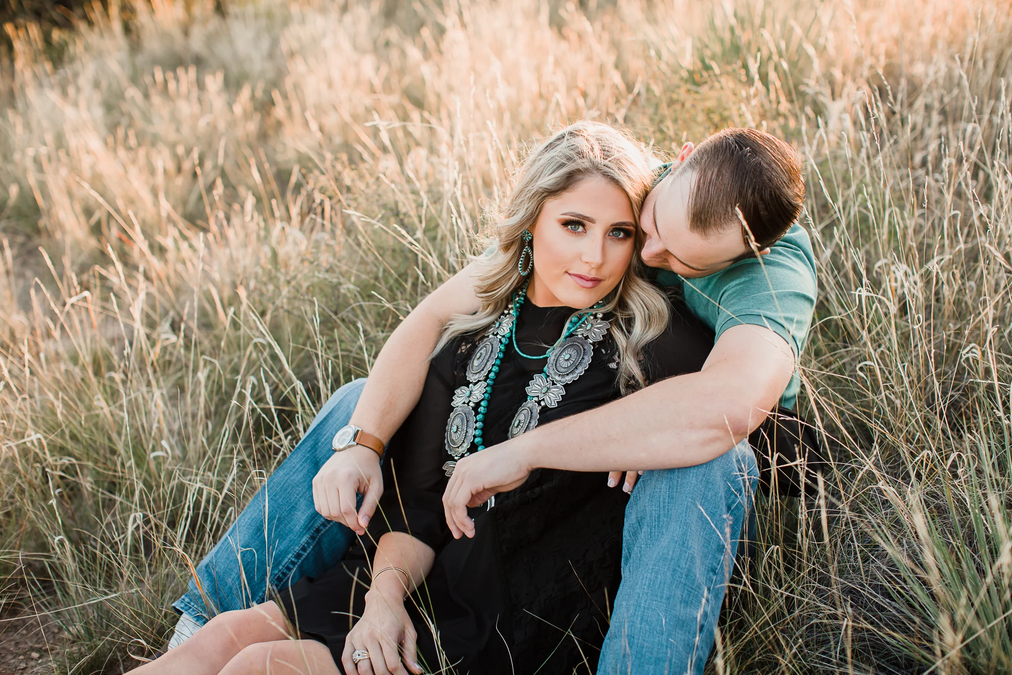 Kyler + Talyn | Vibrant Engagement Photos in Palo Duro Canyon