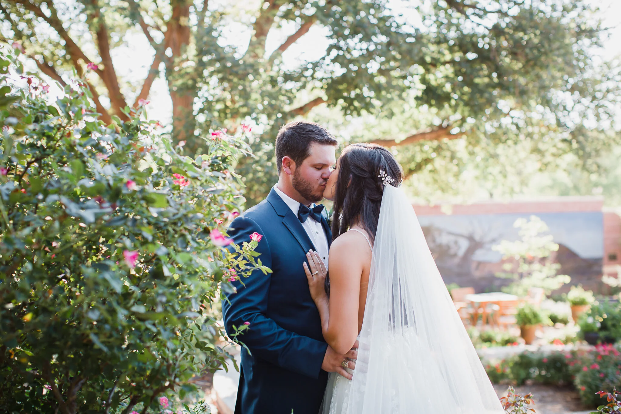 Sydney + Caden | Summer Wedding at Amarillo Botanical Gardens and Embassy Suites