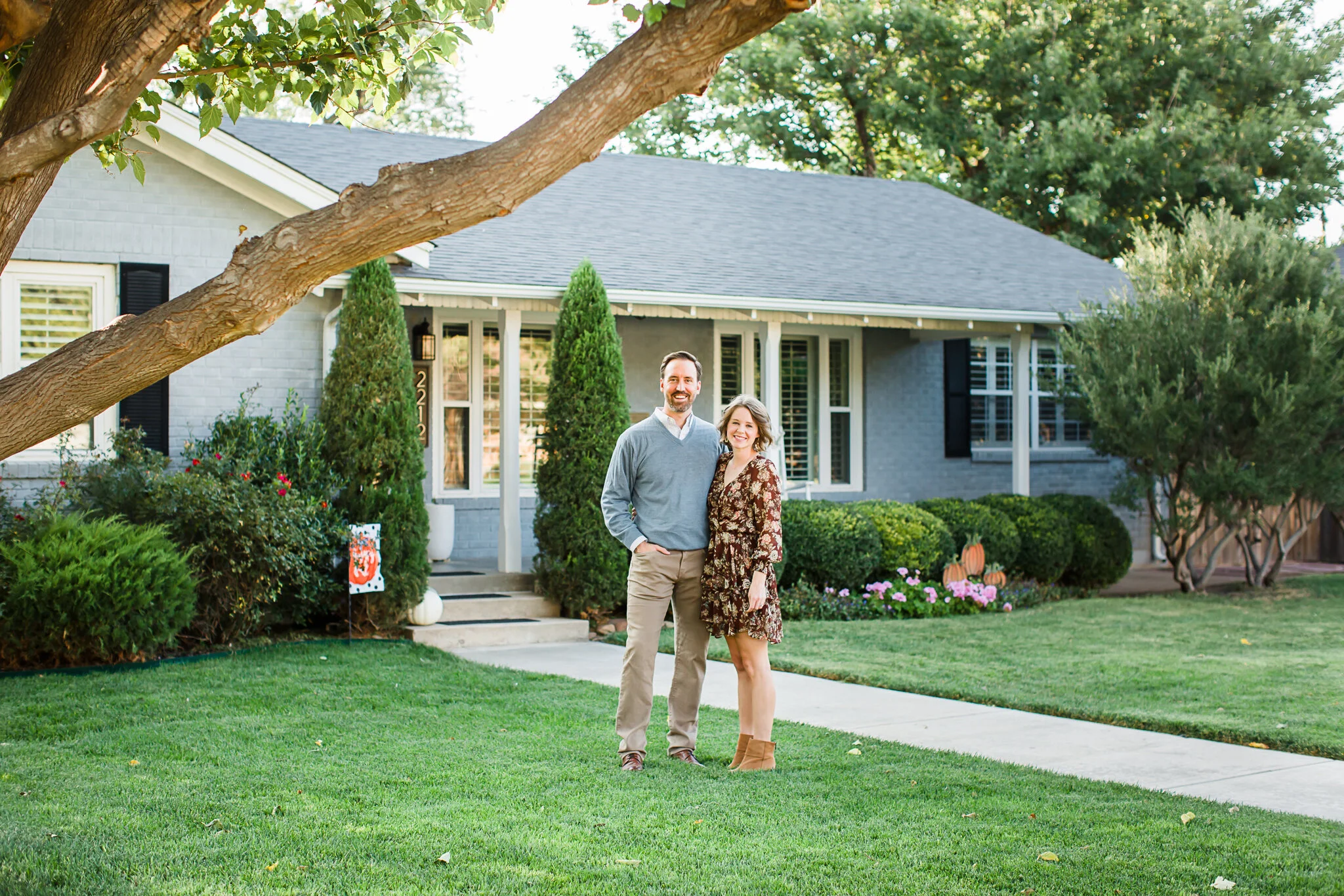 Kayla + Sam | Fall Family Photos in Wolflin