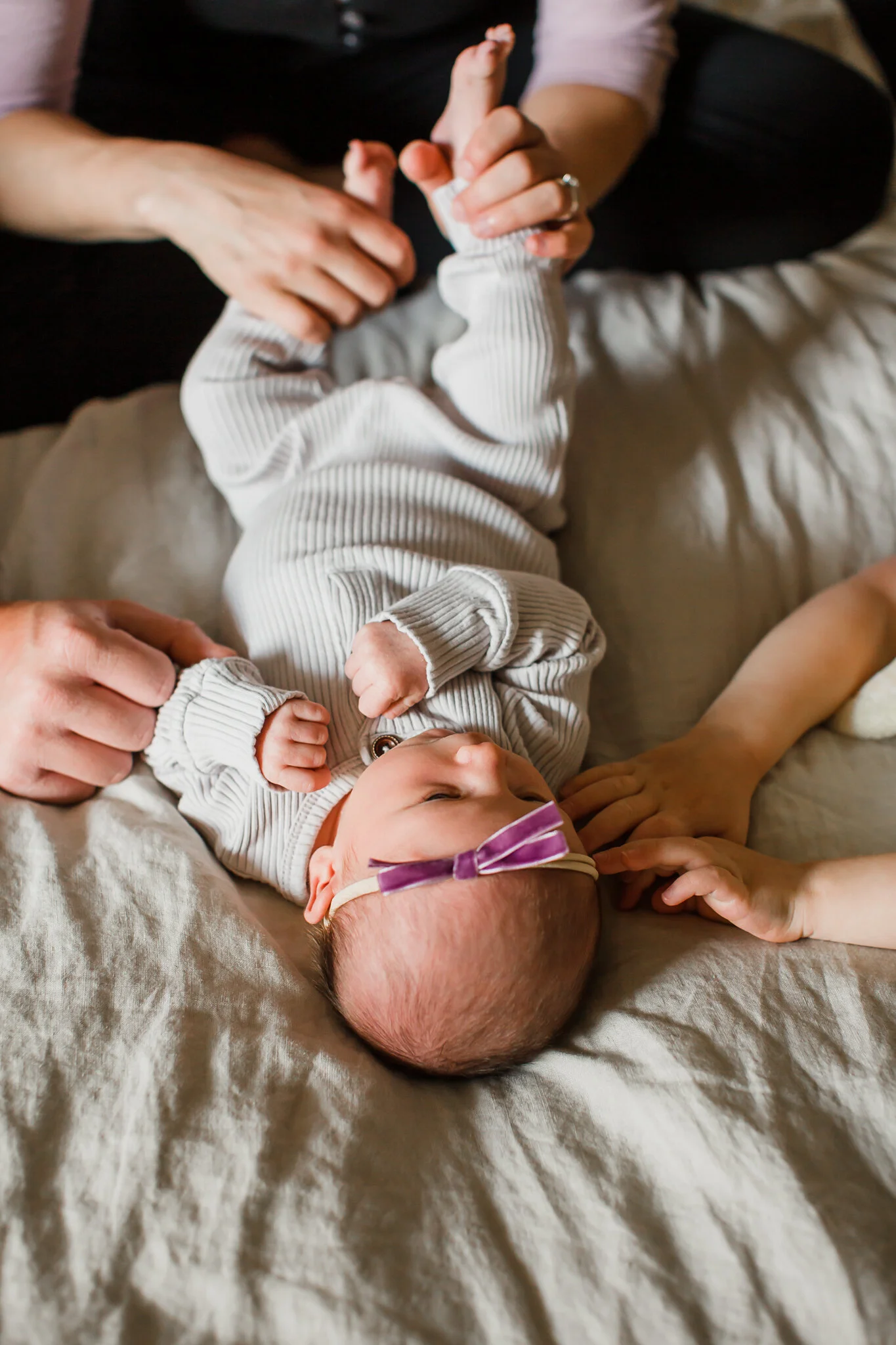 The McCurry's | Newborn Pictures at Home