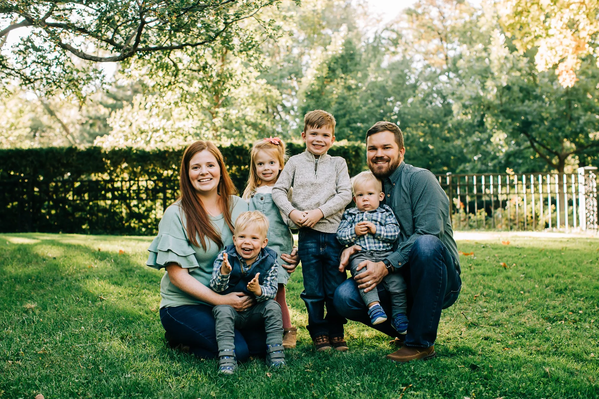 The Selby and Ward Families | Extended Family Photos in Wolflin