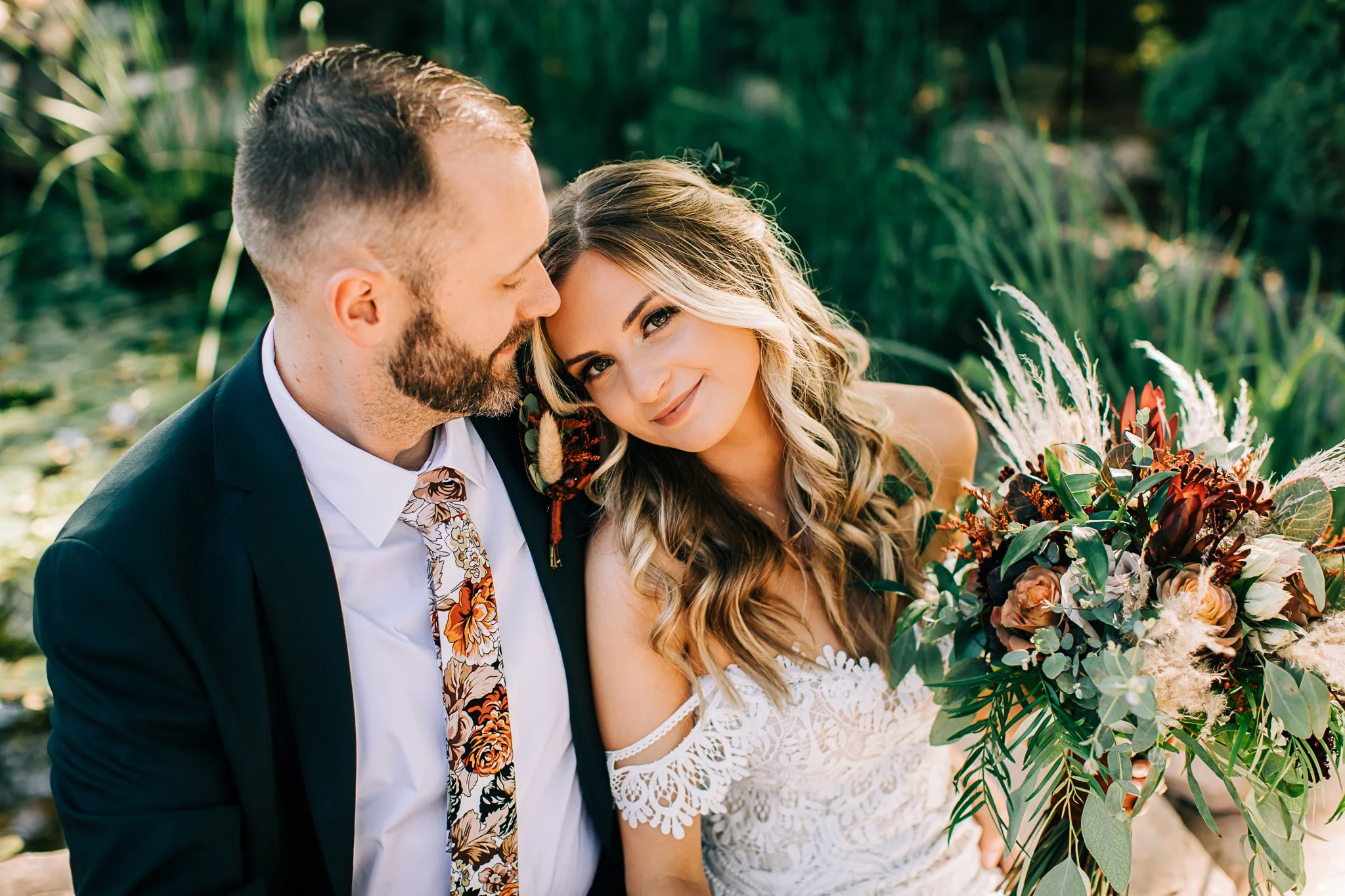 Darin + Kristen | Backyard Boho Wedding in Amarillo, TX 