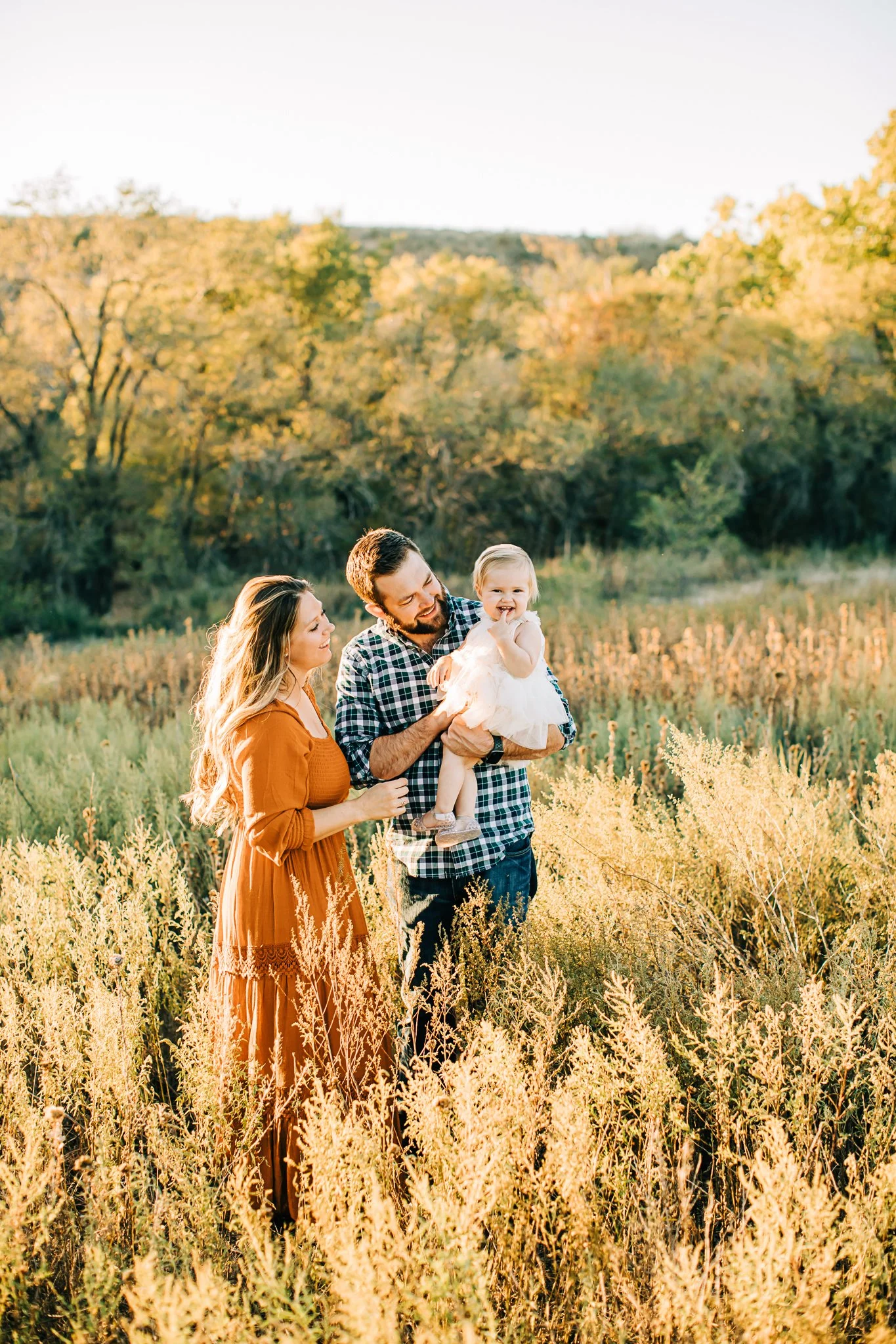 The Cox Family | Sunset Fall Pictures in Amarillo