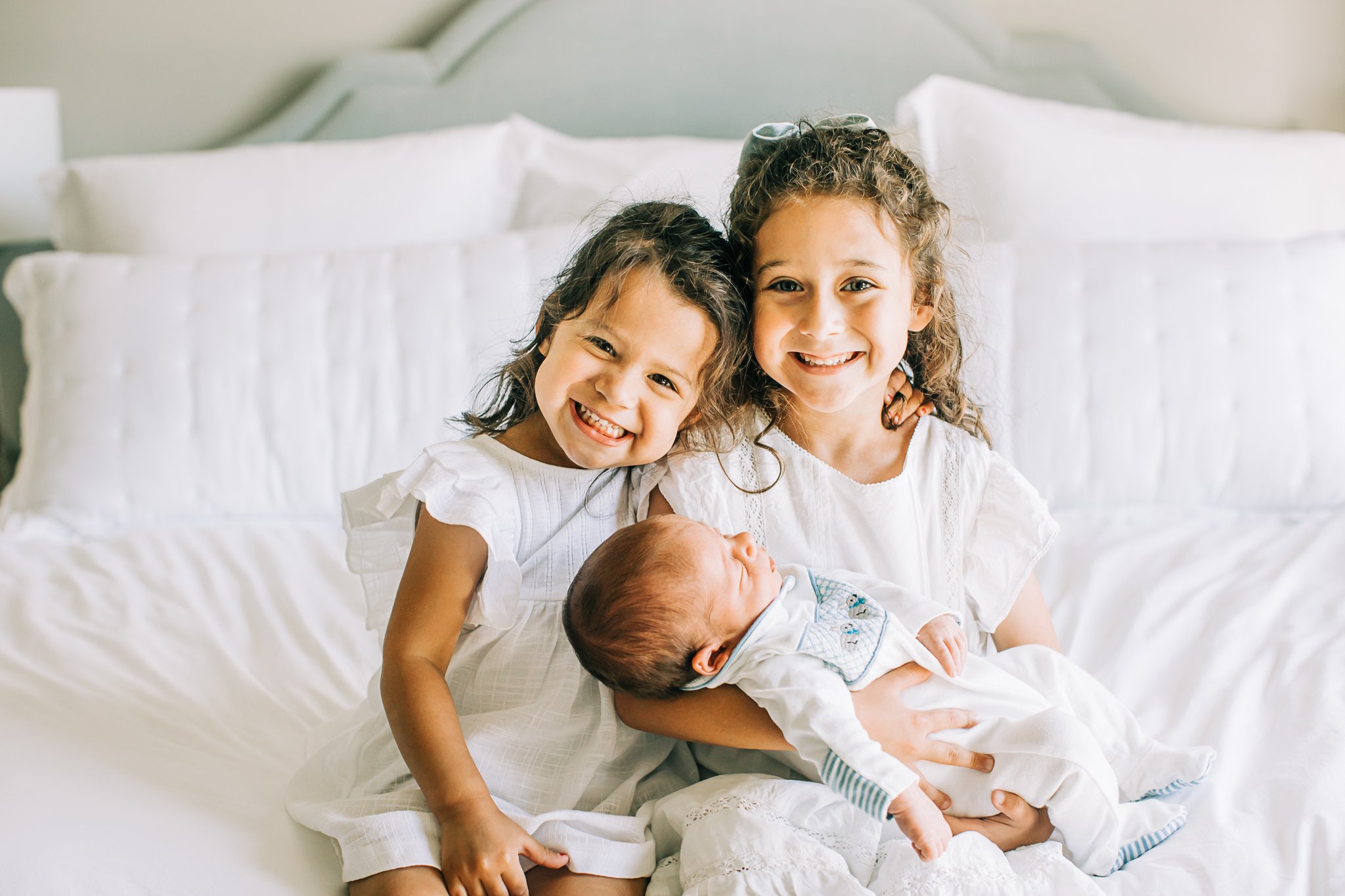 The Trinidad's | Newborn Pictures at Home in Amarillo