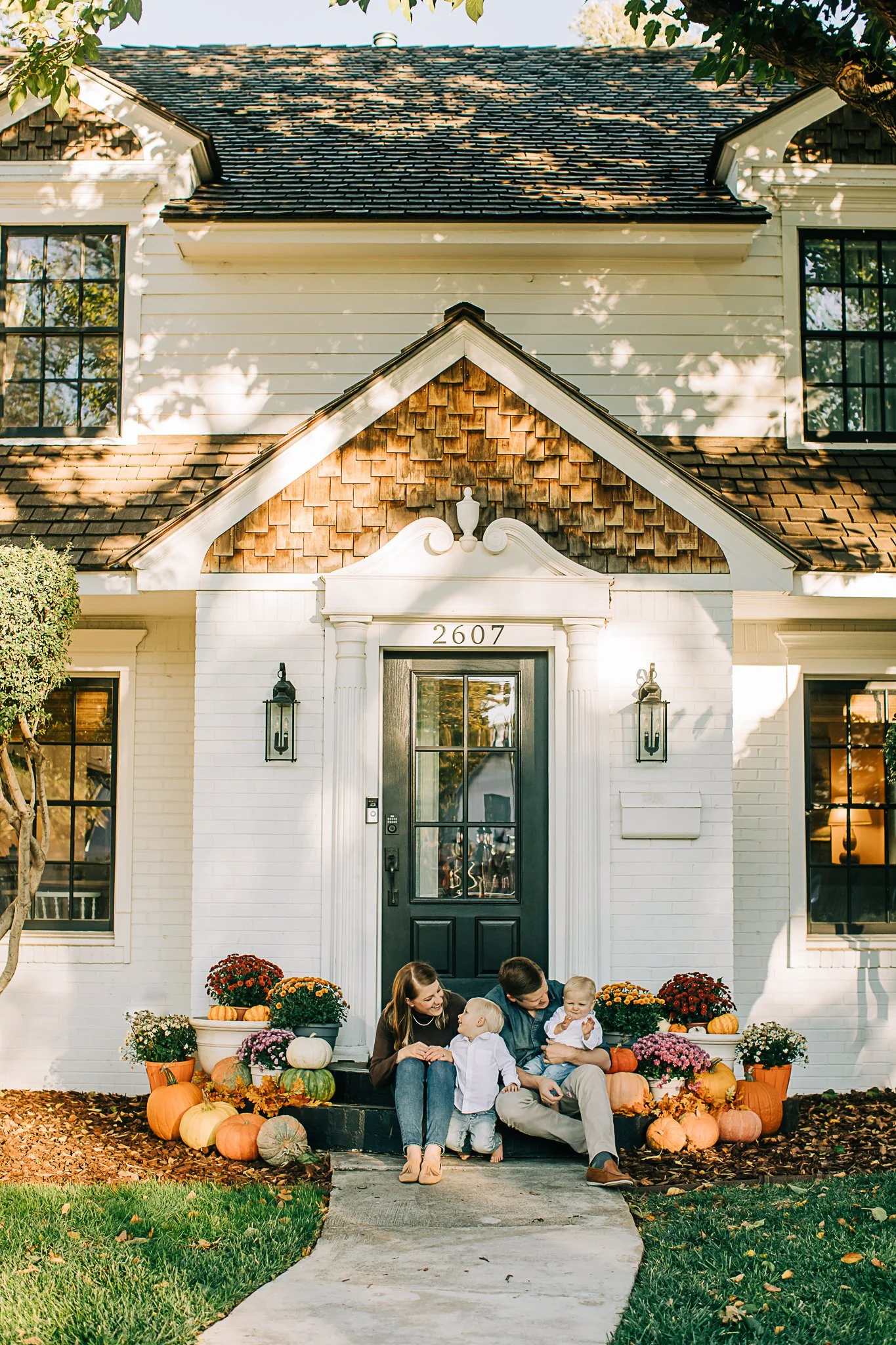 The Wilhelm's | Family Photos at Home in the Fall