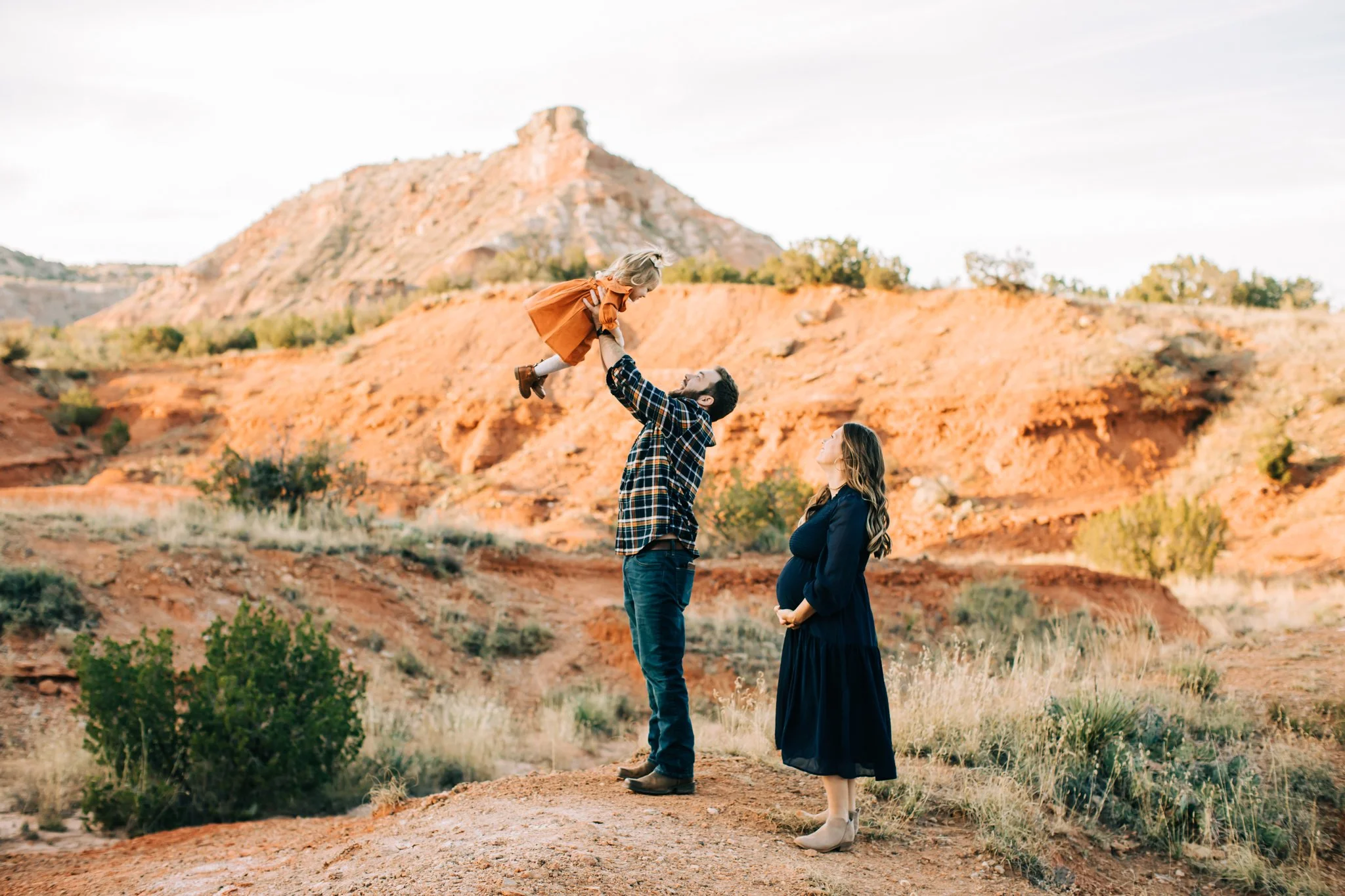 The Cox Family | Maternity Pictures in Palo Duro Canyon