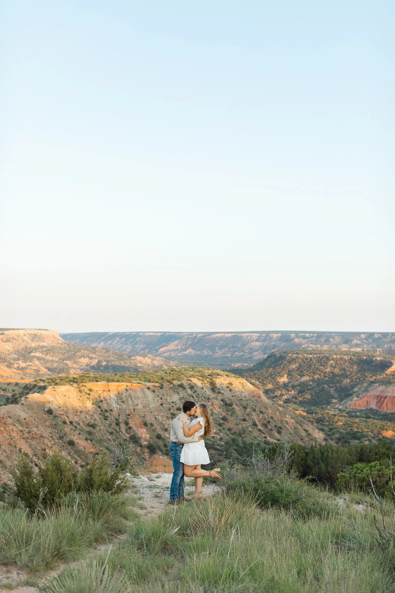 Abi and Brian | Engagement Pictures in Palo Duro Canyon