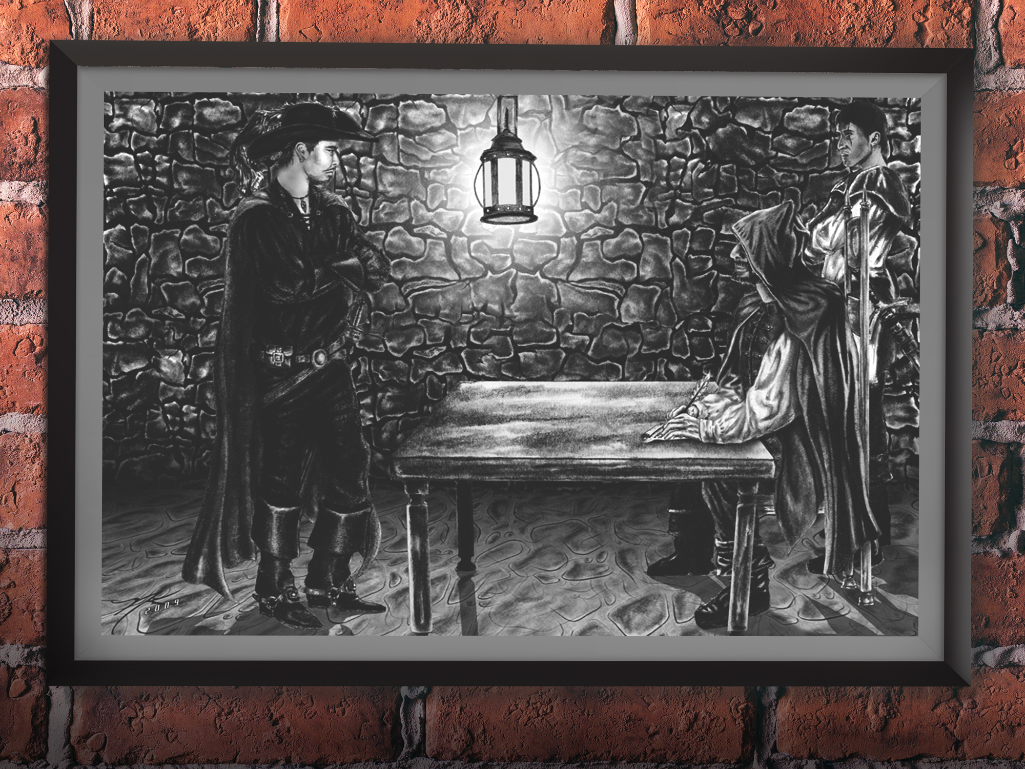 "The Setup (The Shadow vs. The Black Lion)"
