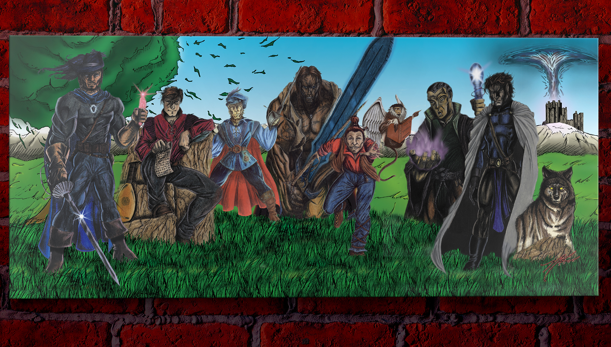 "The Adventurers" (Mural)