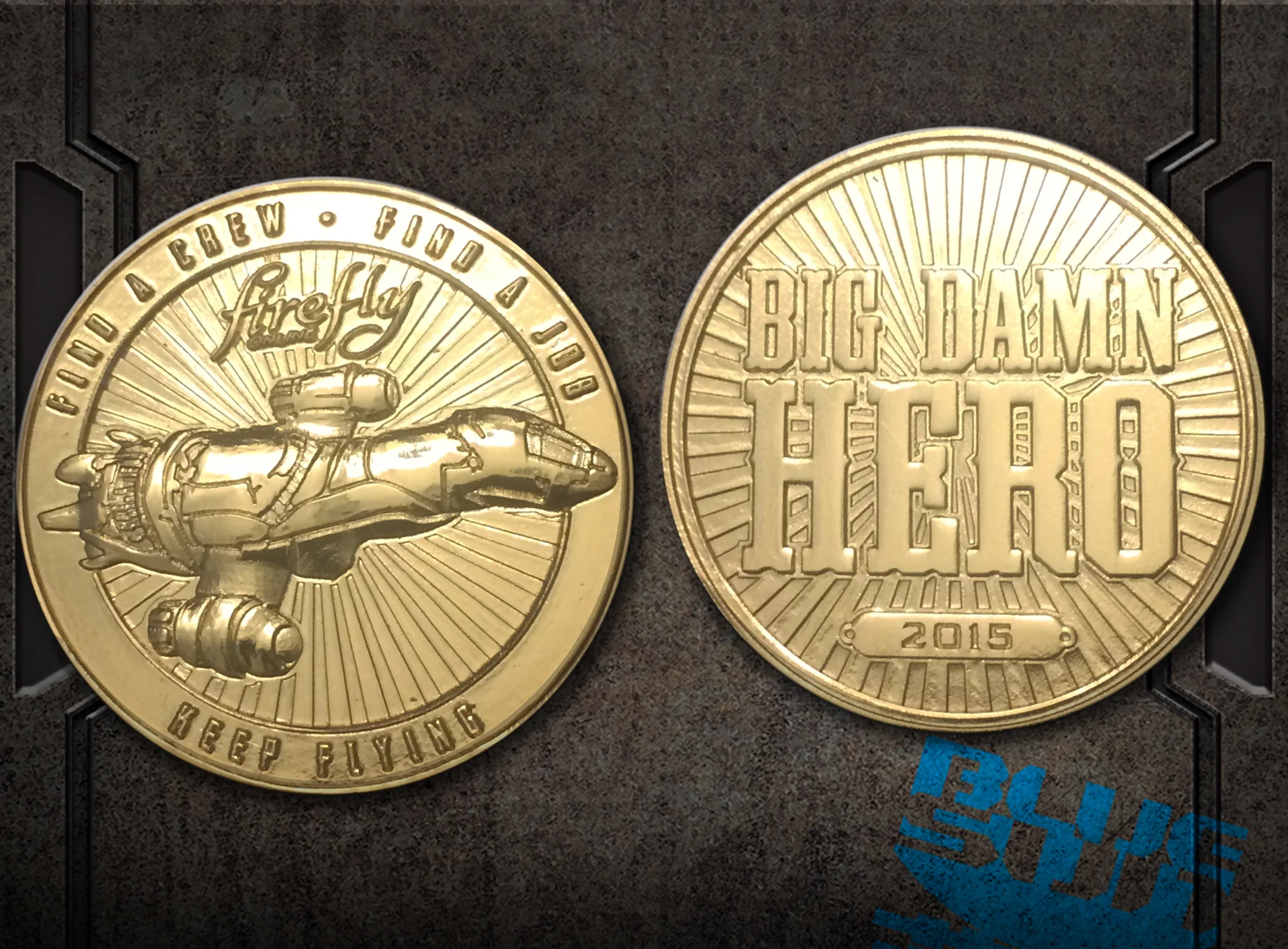 Firefly "Big Damn Hero" Challenge Coin