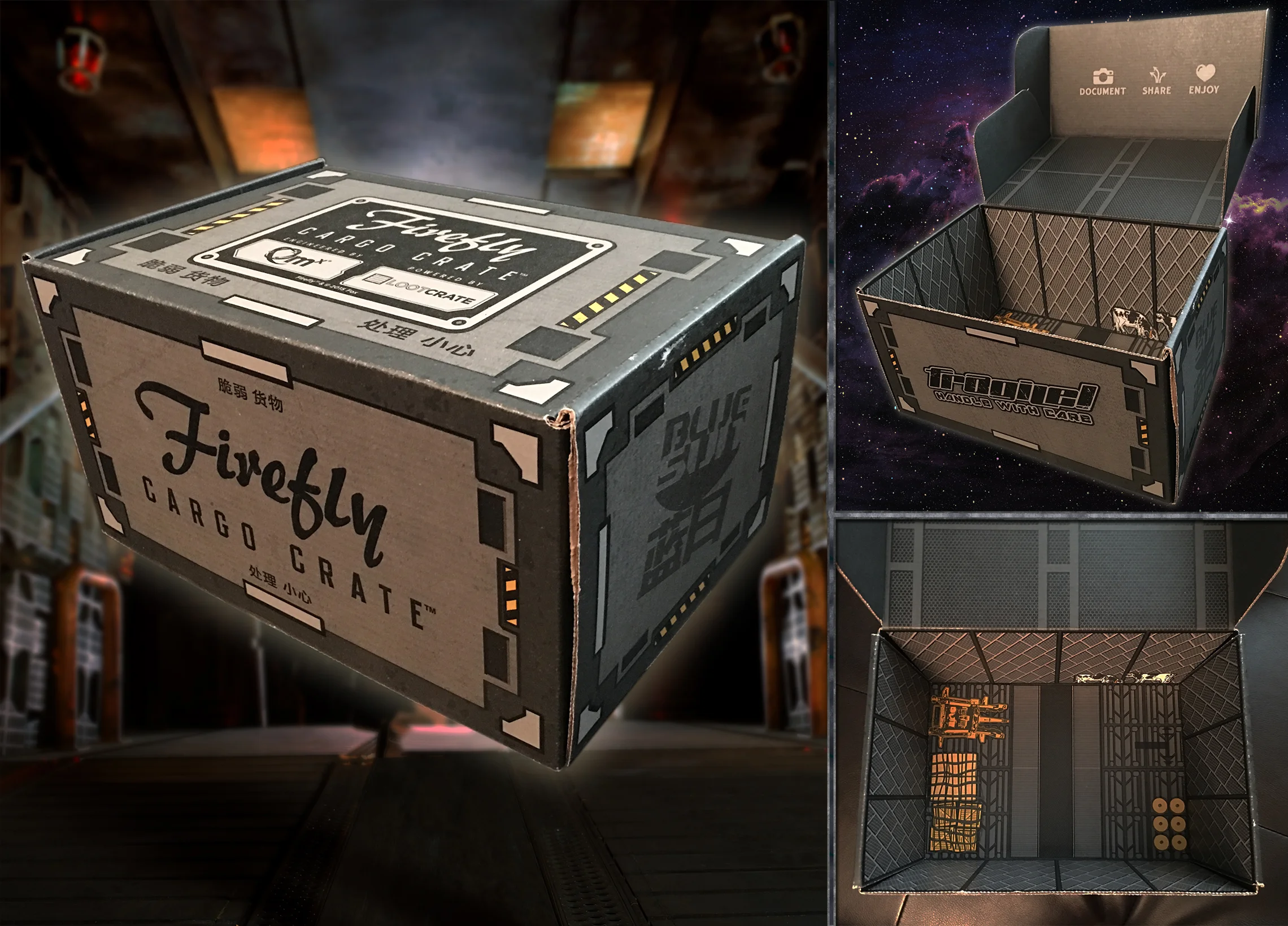 Firefly Cargo Crate Box Packaging