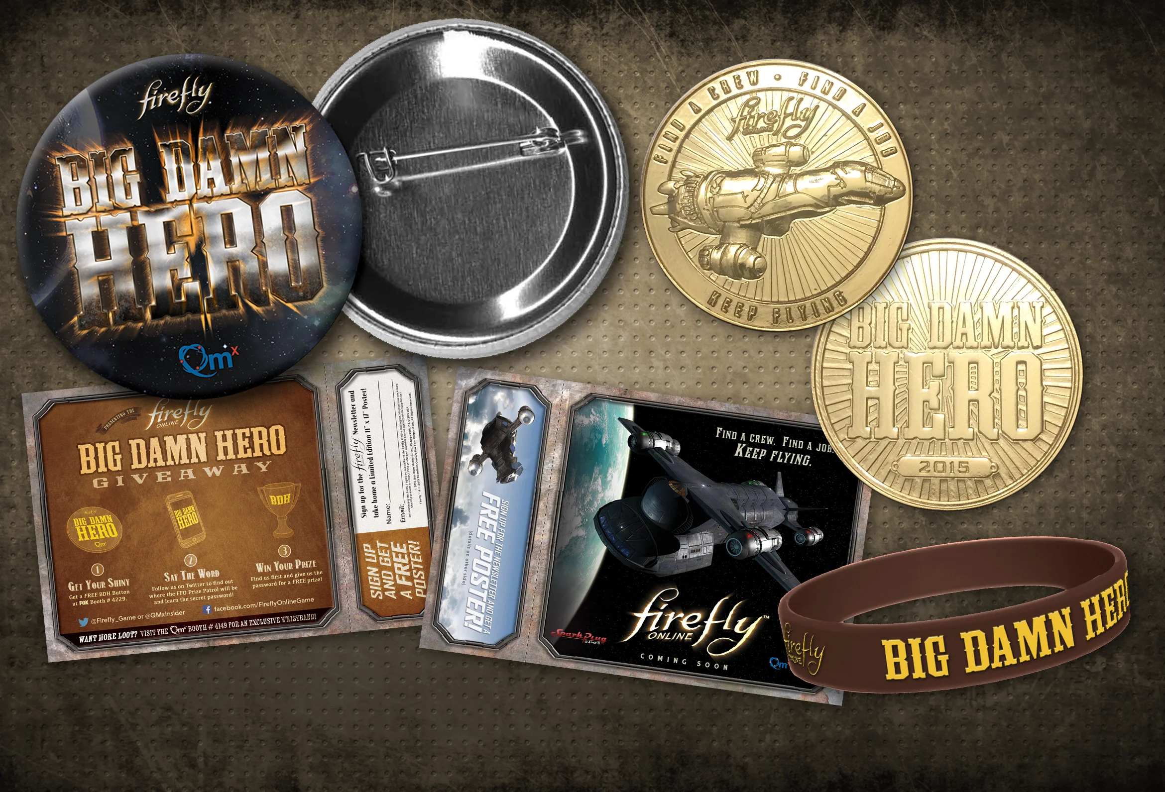 Firefly Online "Big Damn Hero" Comic Con Campaign