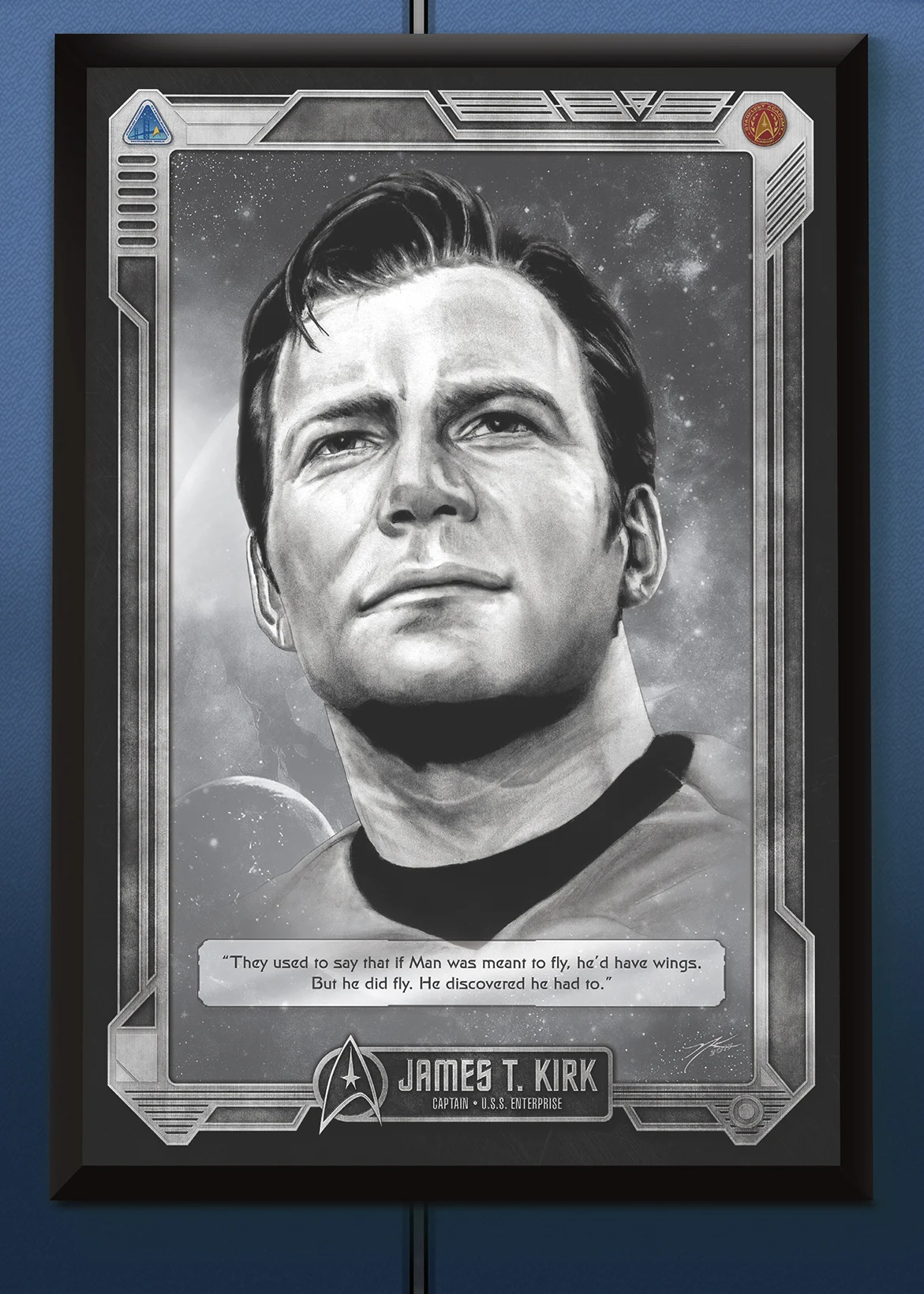 "Starfleet Academy - Cpt. James T. Kirk"