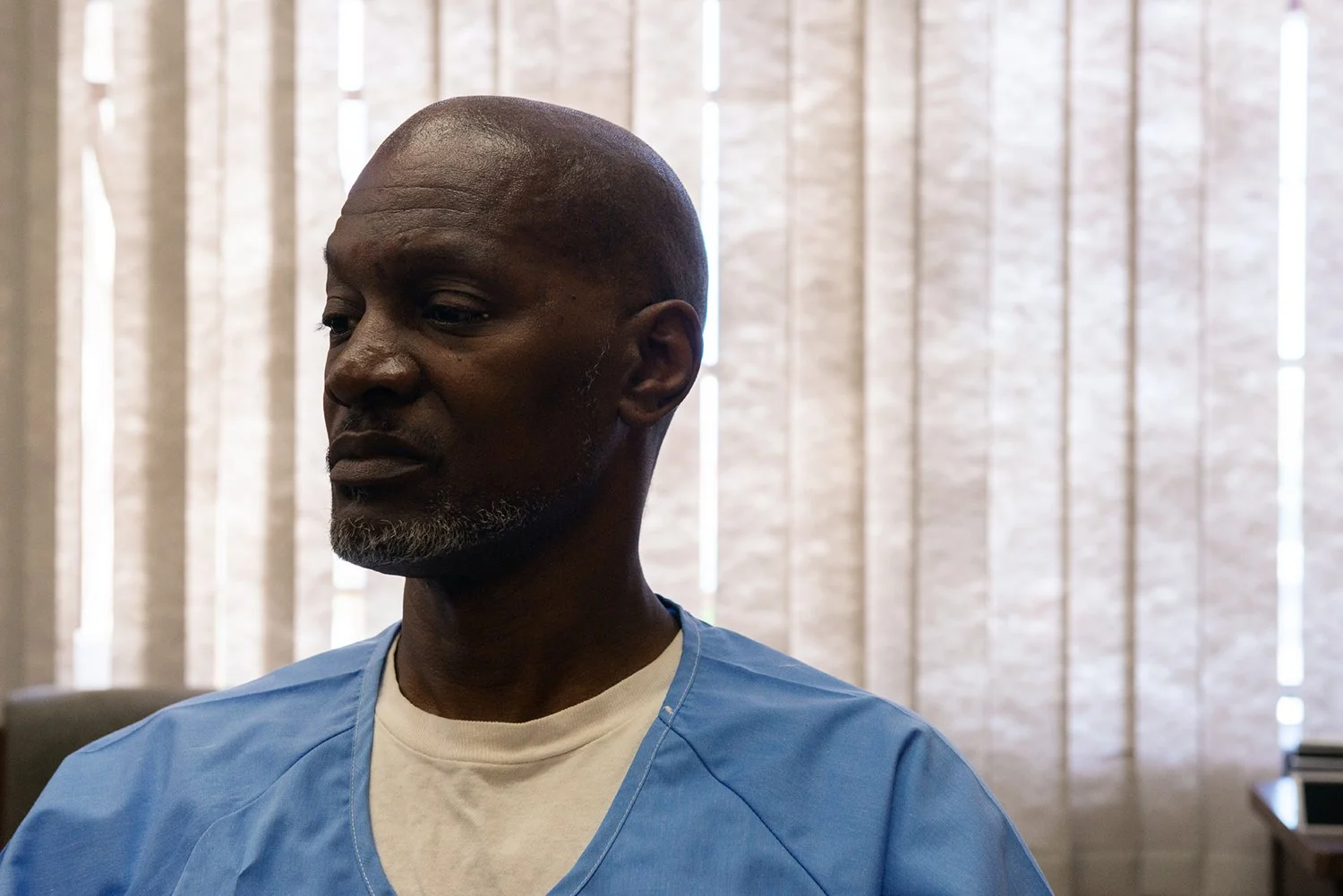 Can You Talk Your Way Out Of A Life Sentence?, New York Times Magazine, Johnny Smith after being denied parole. San Quentin State Prison, San Francisco, CA, San Francisco, CA, 2018